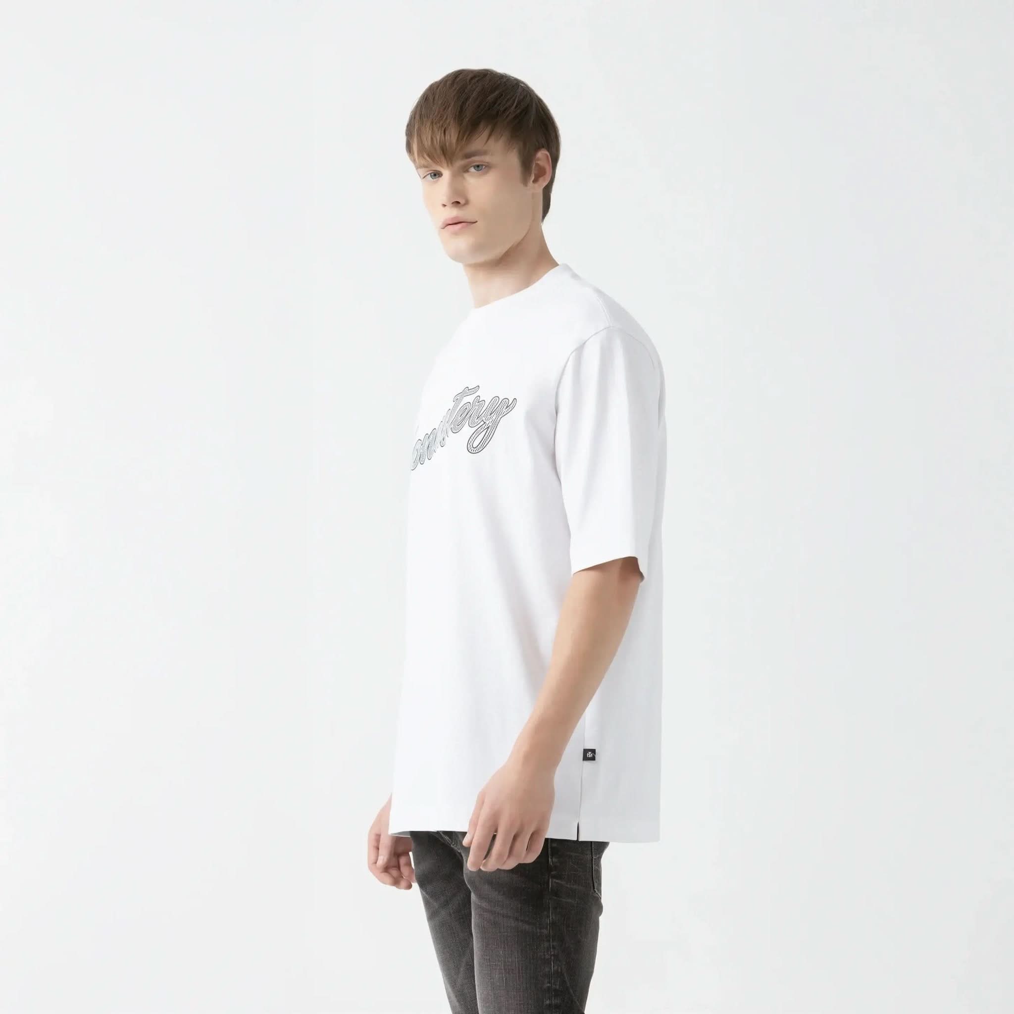 SMOKY T - SHIRT OVERSIZED MEN WHITE - Monastery | Tienda Oficial Colombia