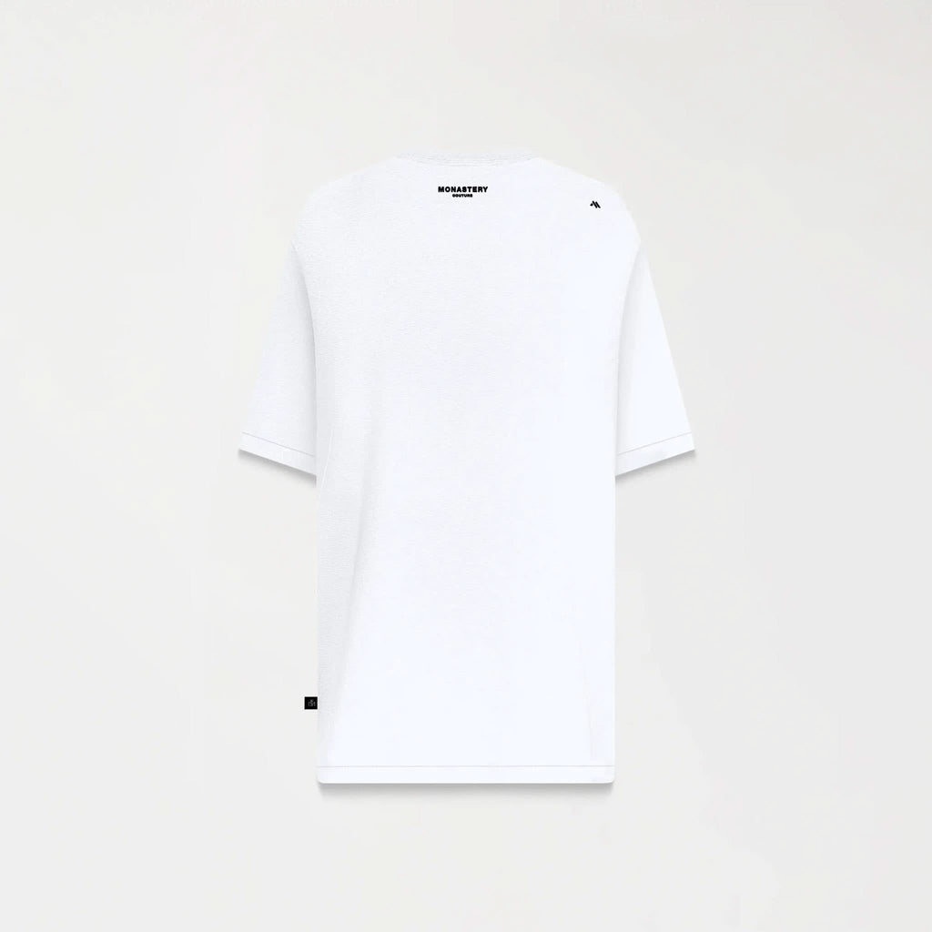 SMOKY T - SHIRT OVERSIZED MEN WHITE - Monastery | Tienda Oficial Colombia