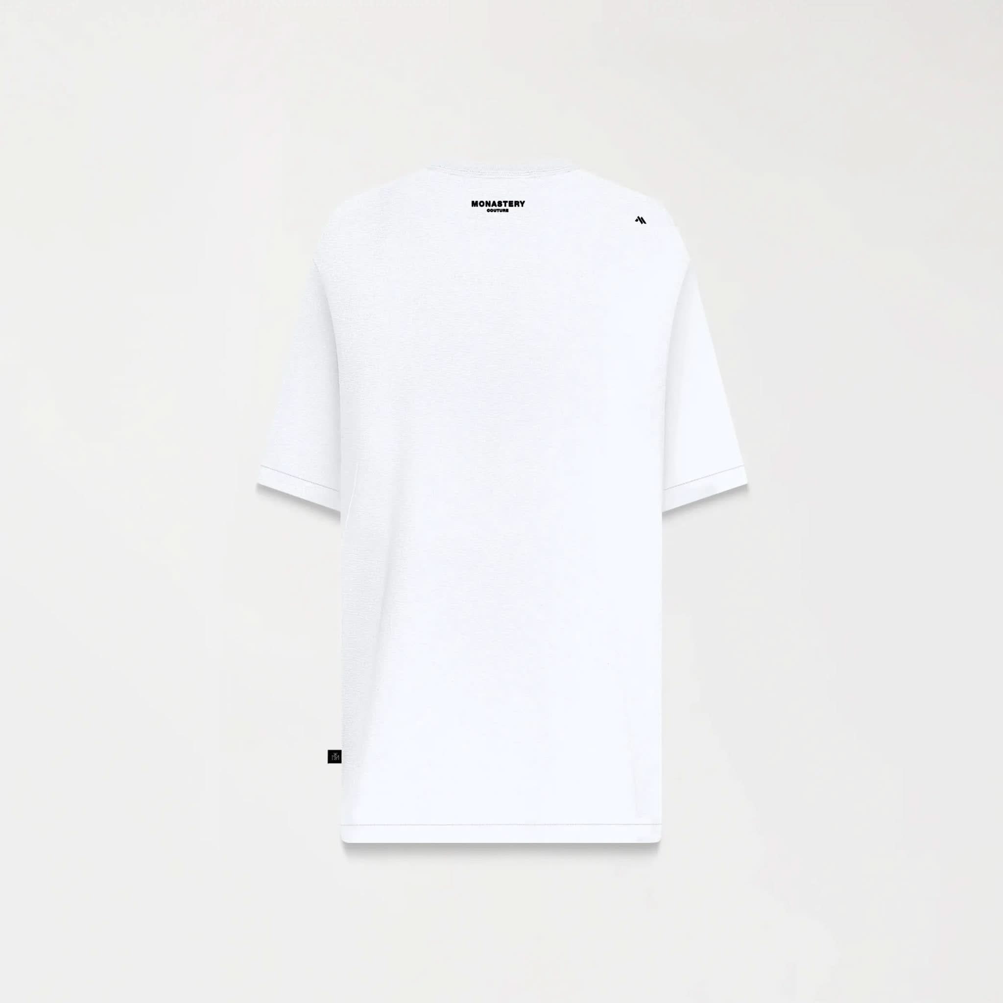 SMOKY T - SHIRT OVERSIZED MEN WHITE - Monastery | Tienda Oficial Colombia