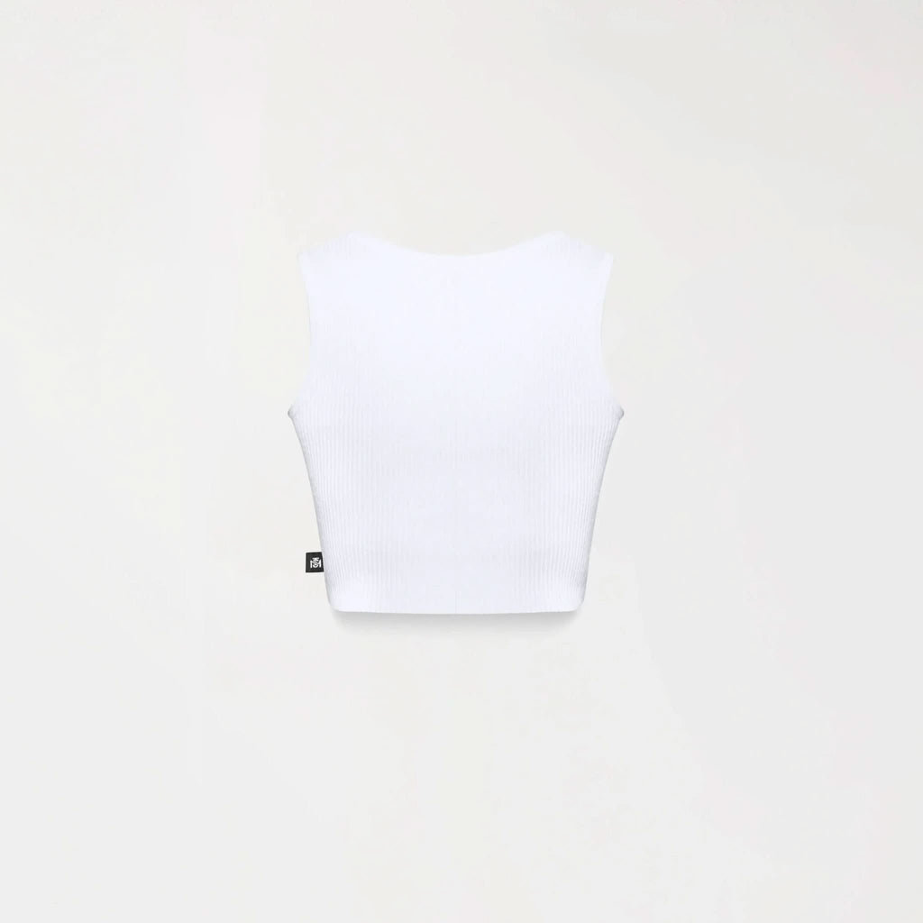 SNOW KNITTED TOP WOMEN WHITE - Monastery | Tienda Oficial Colombia