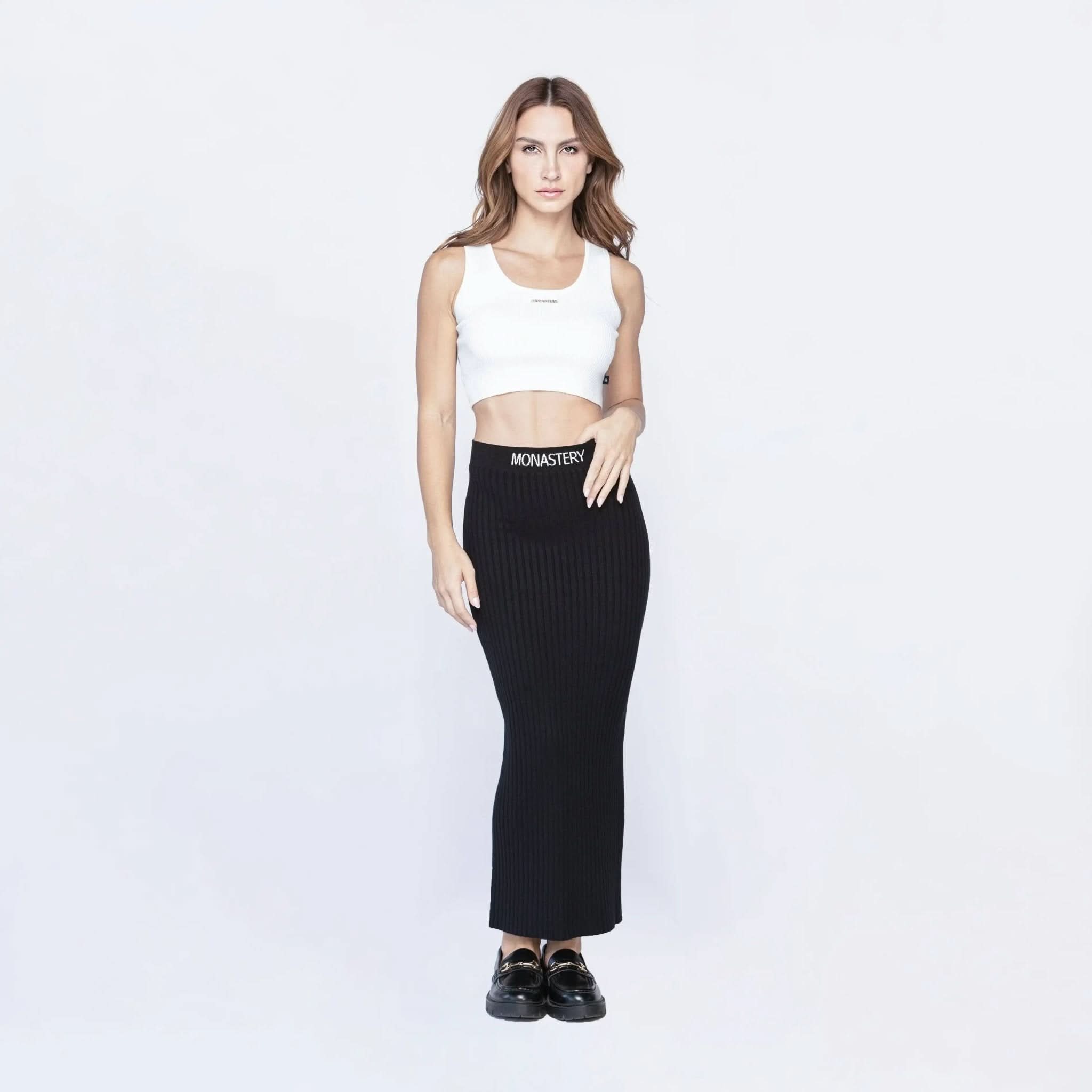 SNOW KNITTED TOP WOMEN WHITE - Monastery | Tienda Oficial Colombia