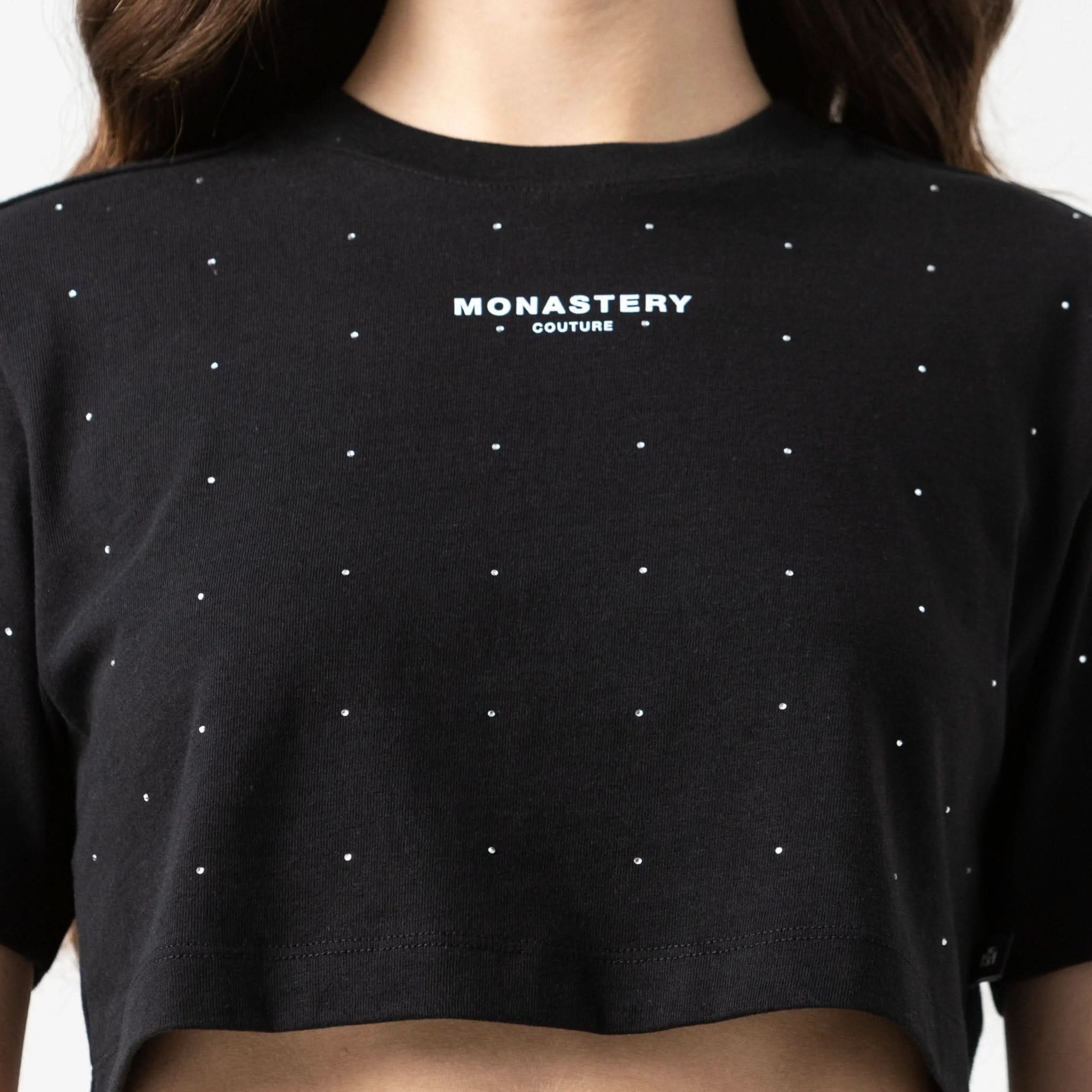 SORA CROP TOP WOMEN BLACK - Monastery | Tienda Oficial Colombia