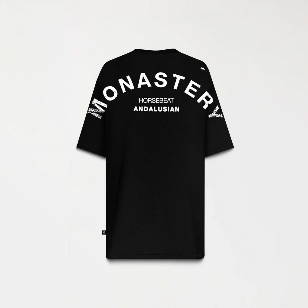 SPARTAN T - SHIRT OVERSIZED MEN BLACK - Monastery | Tienda Oficial Colombia