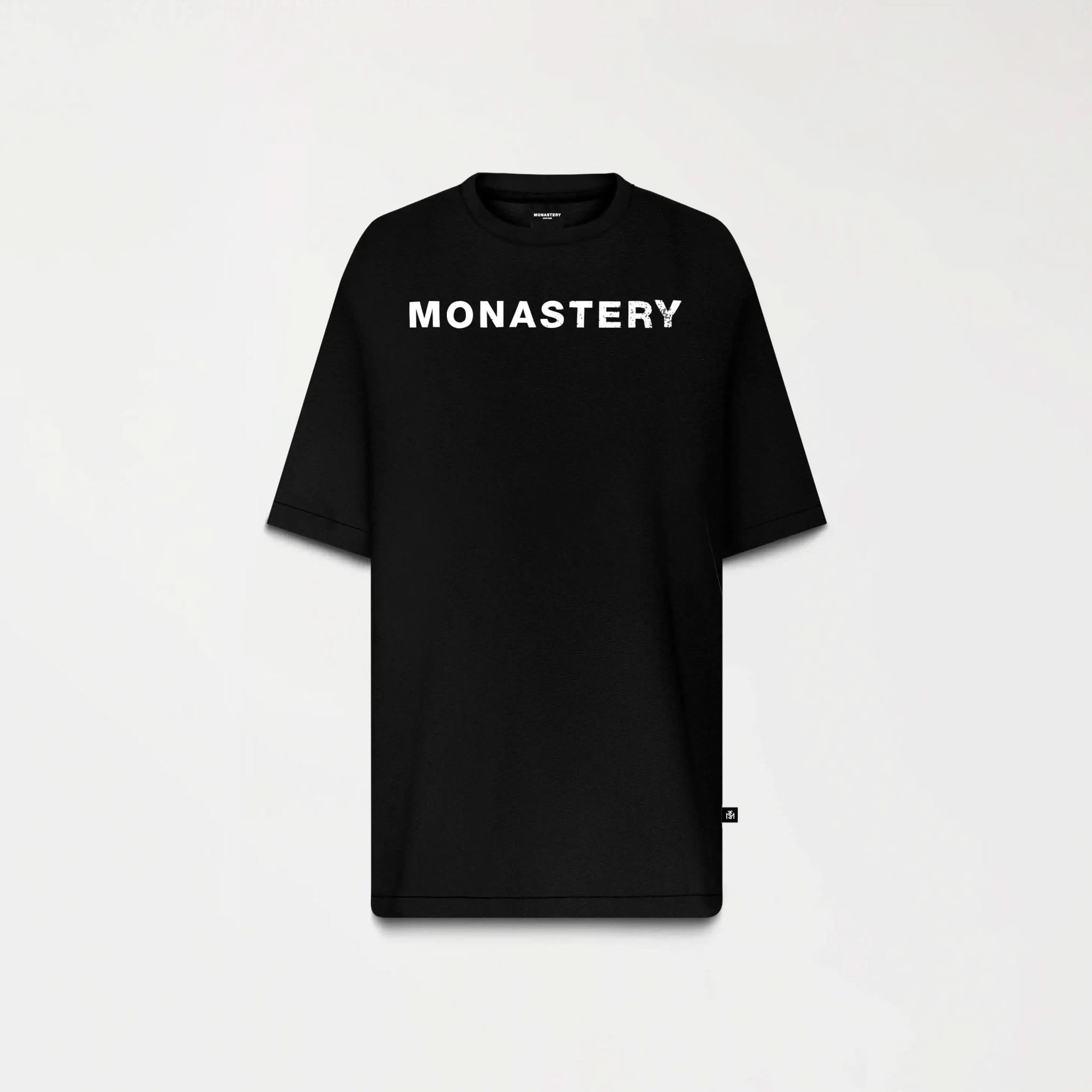 SPARTAN T - SHIRT OVERSIZED MEN BLACK - Monastery | Tienda Oficial Colombia