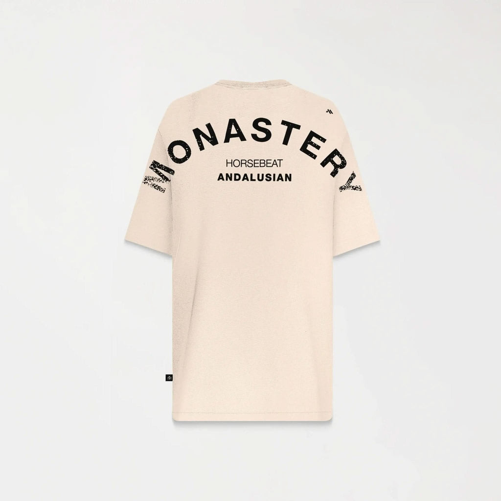 SPARTAN T - SHIRT OVERSIZED MEN IRISH CREAM - Monastery | Tienda Oficial Colombia