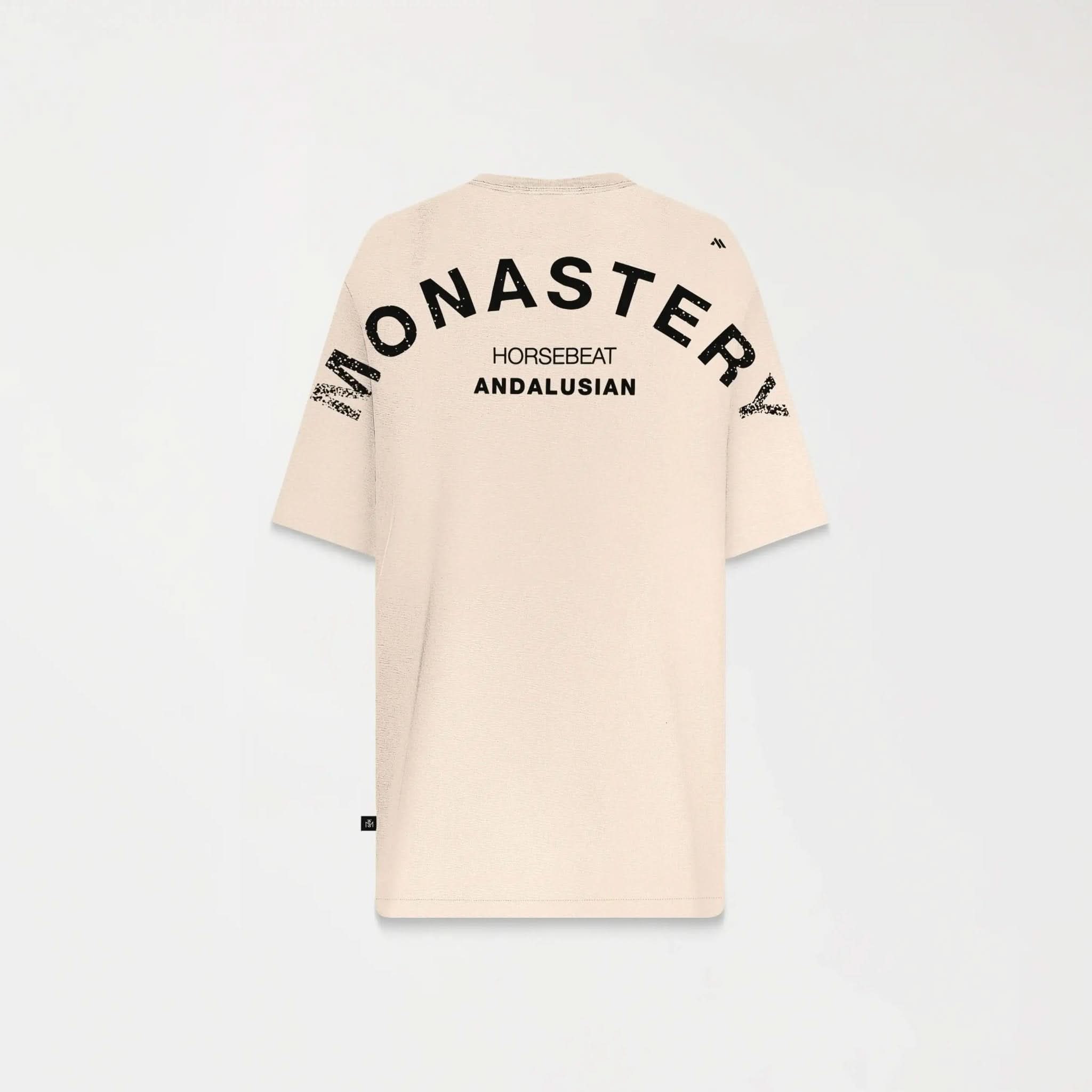 SPARTAN T - SHIRT OVERSIZED MEN IRISH CREAM - Monastery | Tienda Oficial Colombia