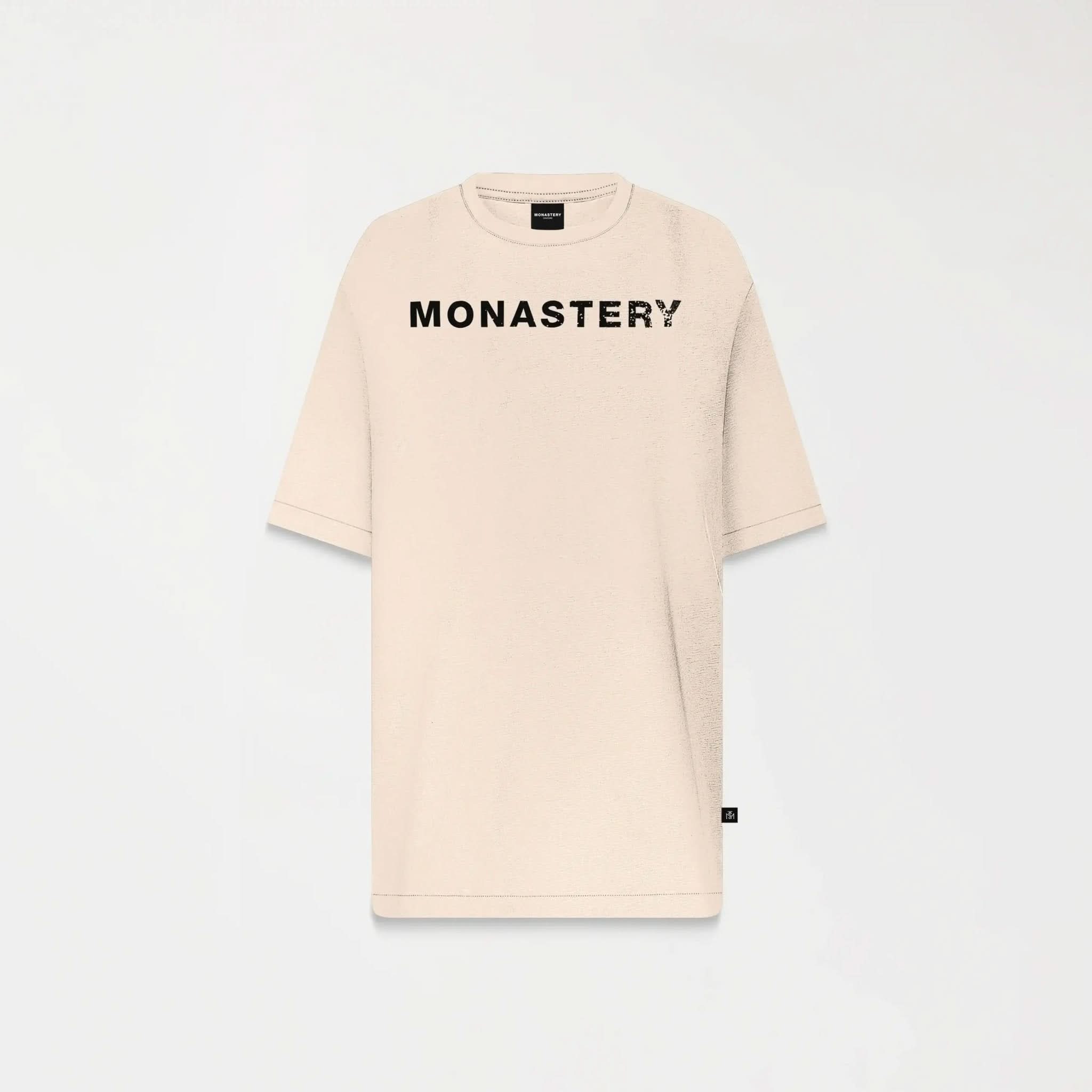 SPARTAN T - SHIRT OVERSIZED MEN IRISH CREAM - Monastery | Tienda Oficial Colombia
