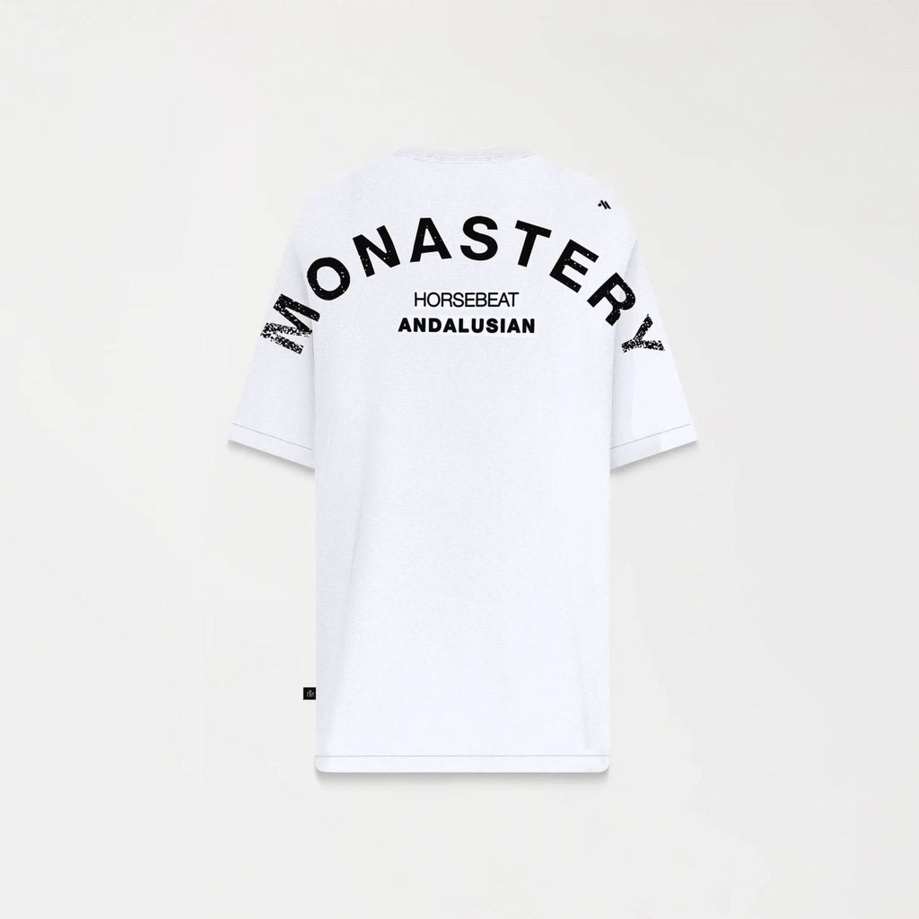 SPARTAN T - SHIRT OVERSIZED MEN WHITE - Monastery | Tienda Oficial Colombia