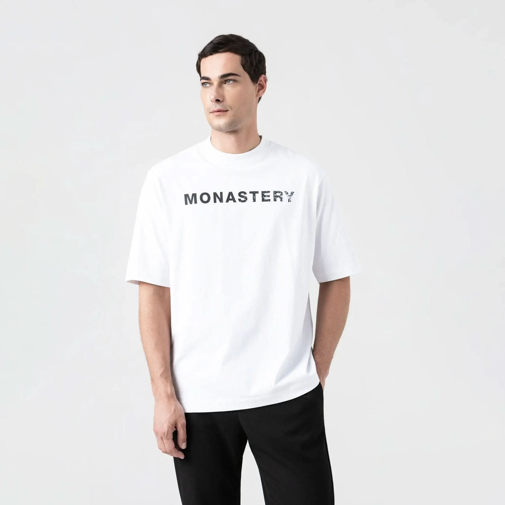 SPARTAN T - SHIRT OVERSIZED MEN WHITE - Monastery | Tienda Oficial Colombia