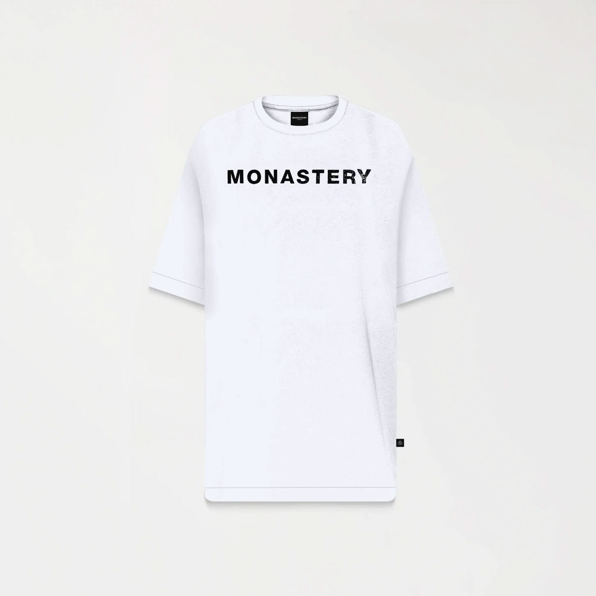 SPARTAN T - SHIRT OVERSIZED MEN WHITE - Monastery | Tienda Oficial Colombia