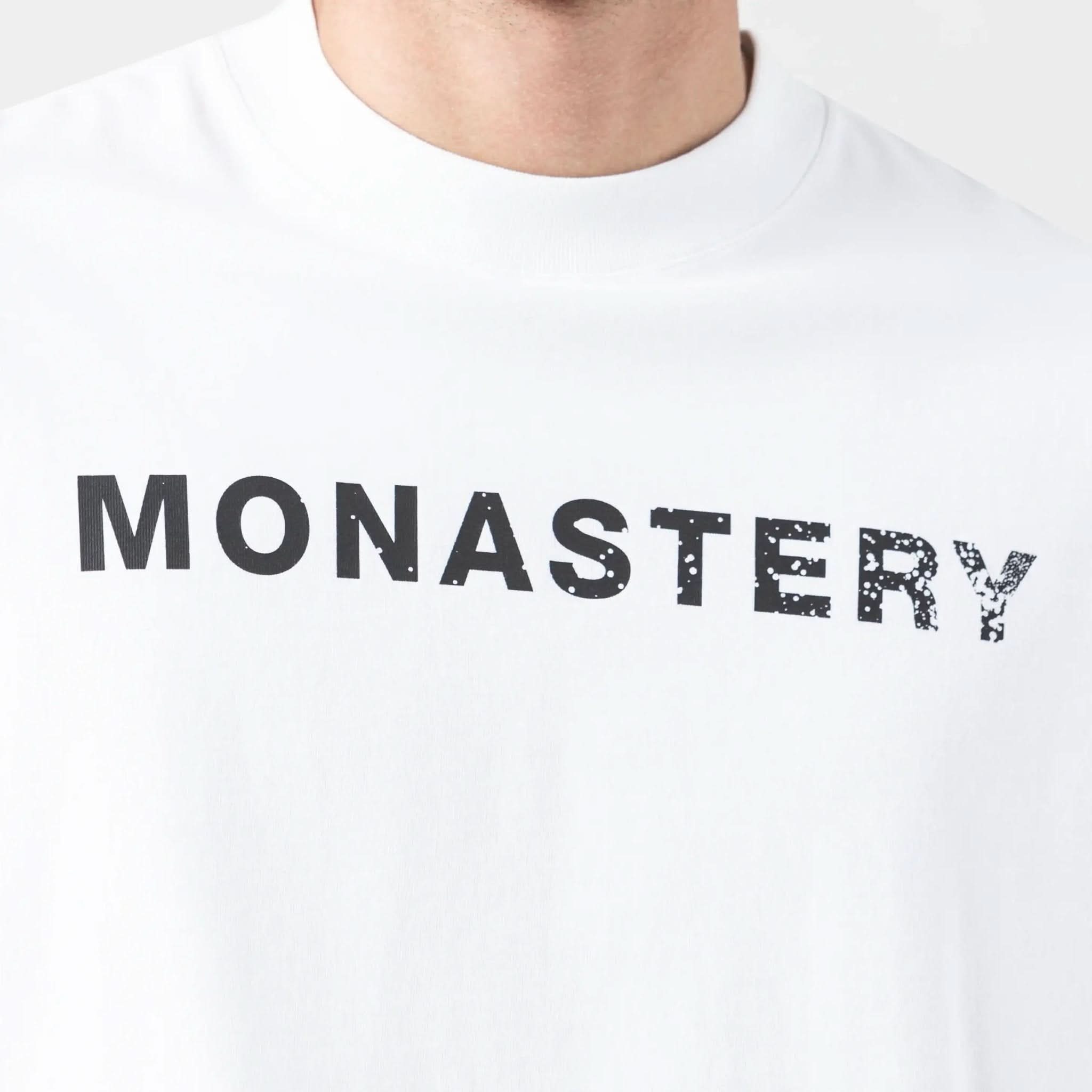 SPARTAN T - SHIRT OVERSIZED MEN WHITE - Monastery | Tienda Oficial Colombia