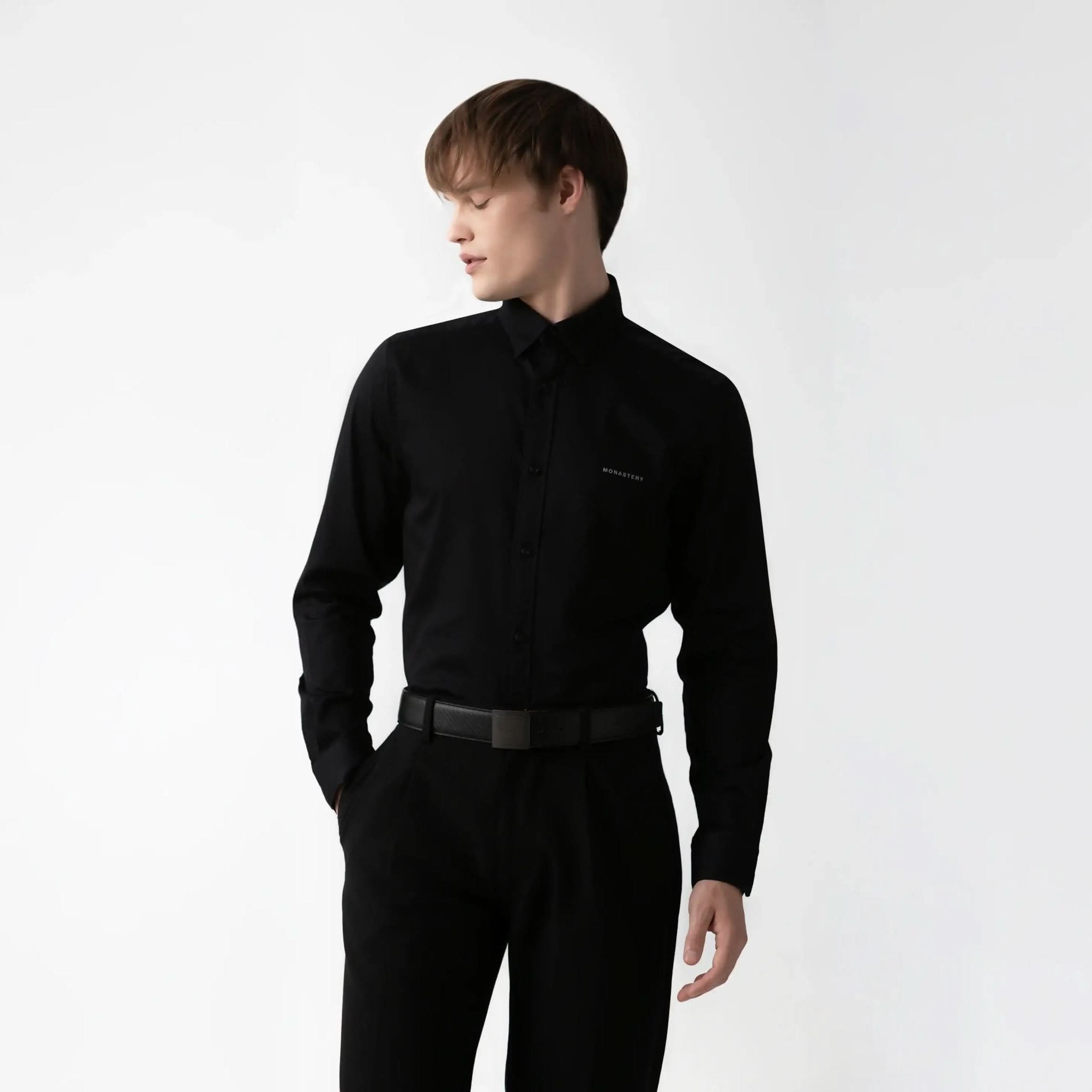 STIV SHIRT MEN BLACK - Monastery | Tienda Oficial Colombia