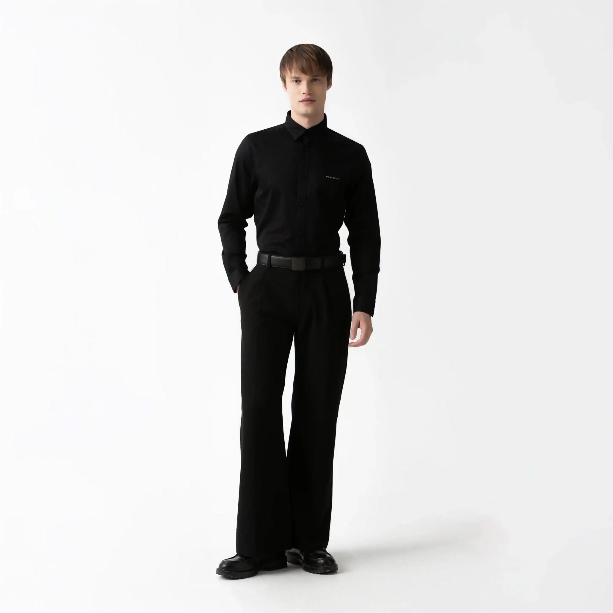 STIV SHIRT MEN BLACK - Monastery | Tienda Oficial Colombia