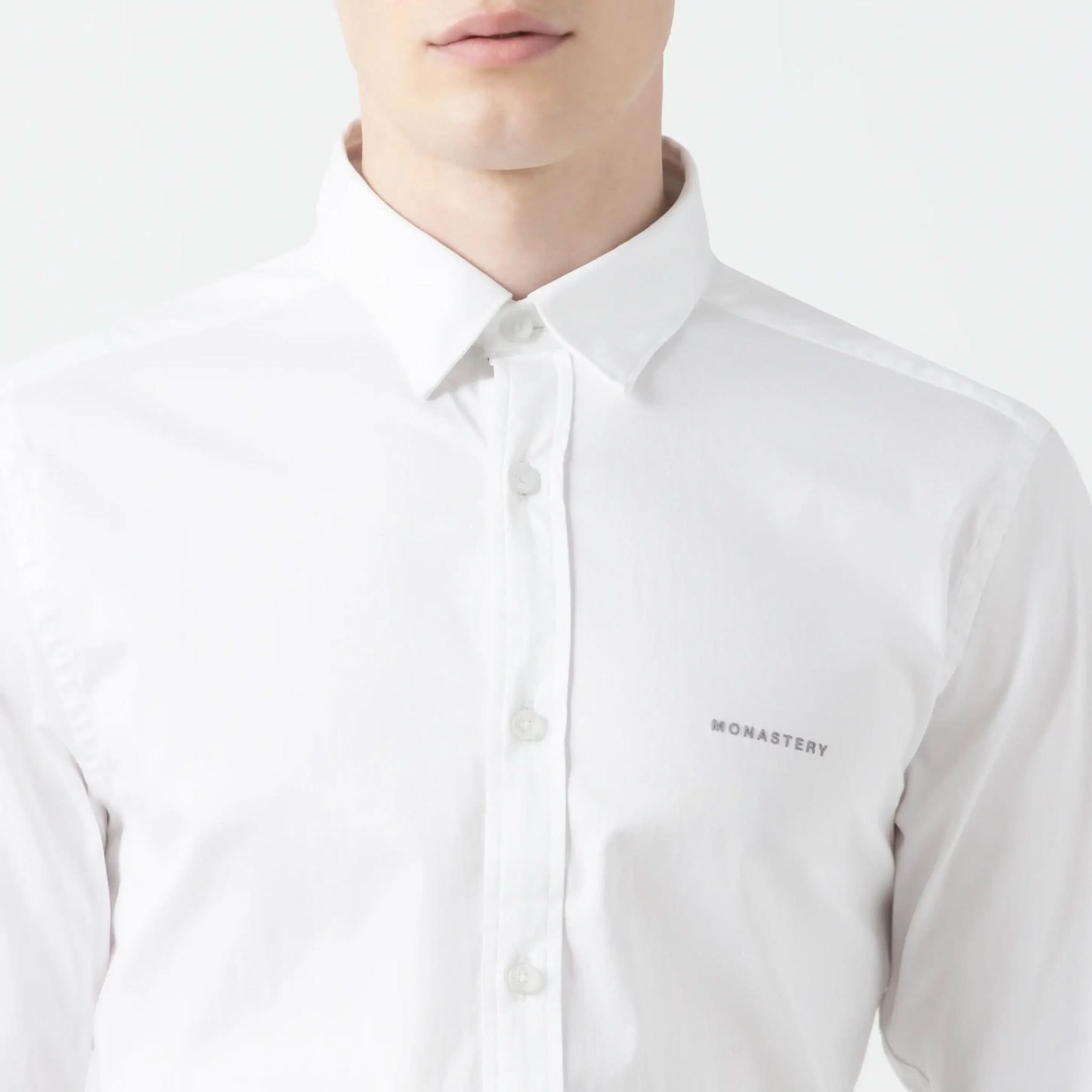 STIV SHIRT MEN WHITE - Monastery | Tienda Oficial Colombia