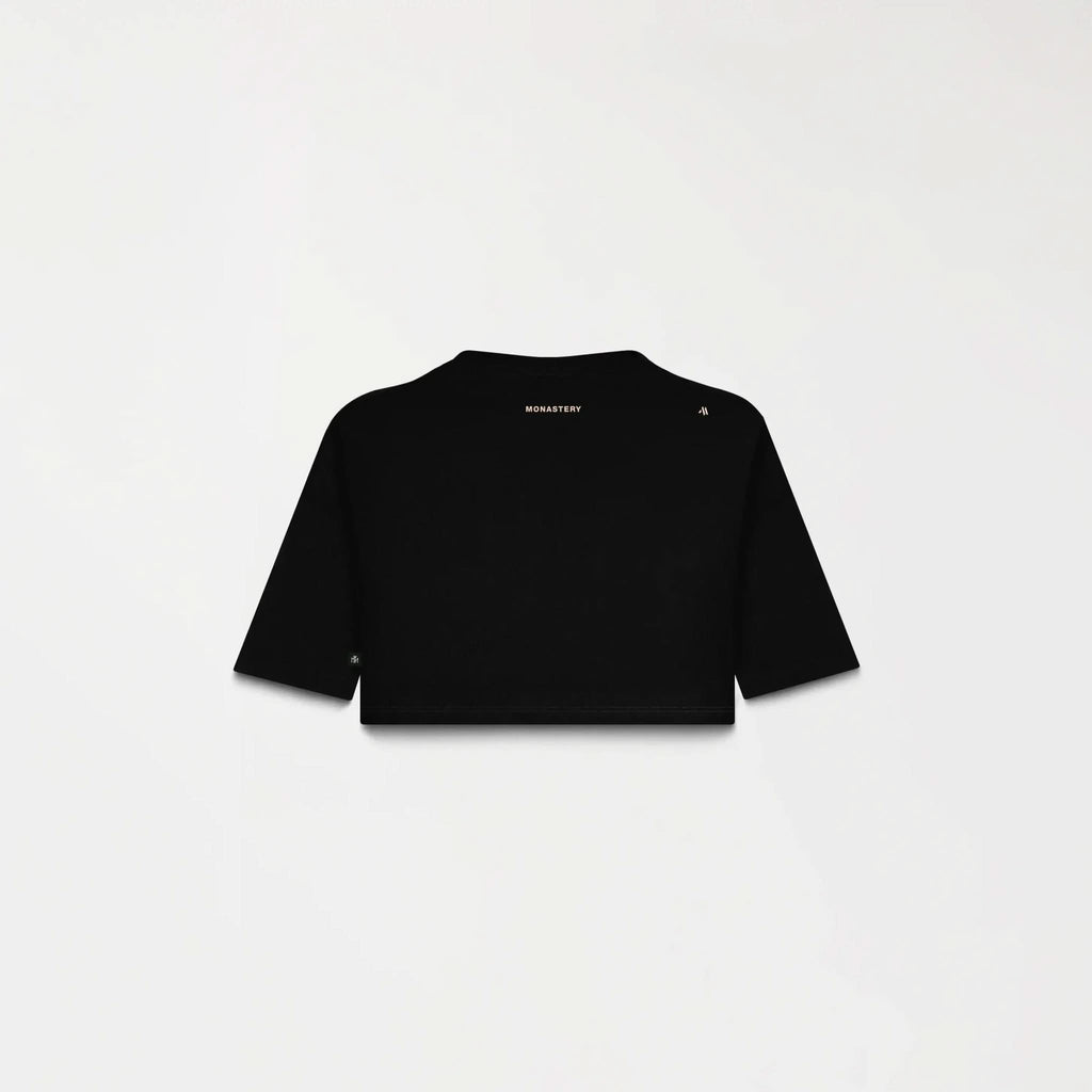 SUMMER CROP TOP WOMEN BLACK - Monastery | Tienda Oficial Colombia