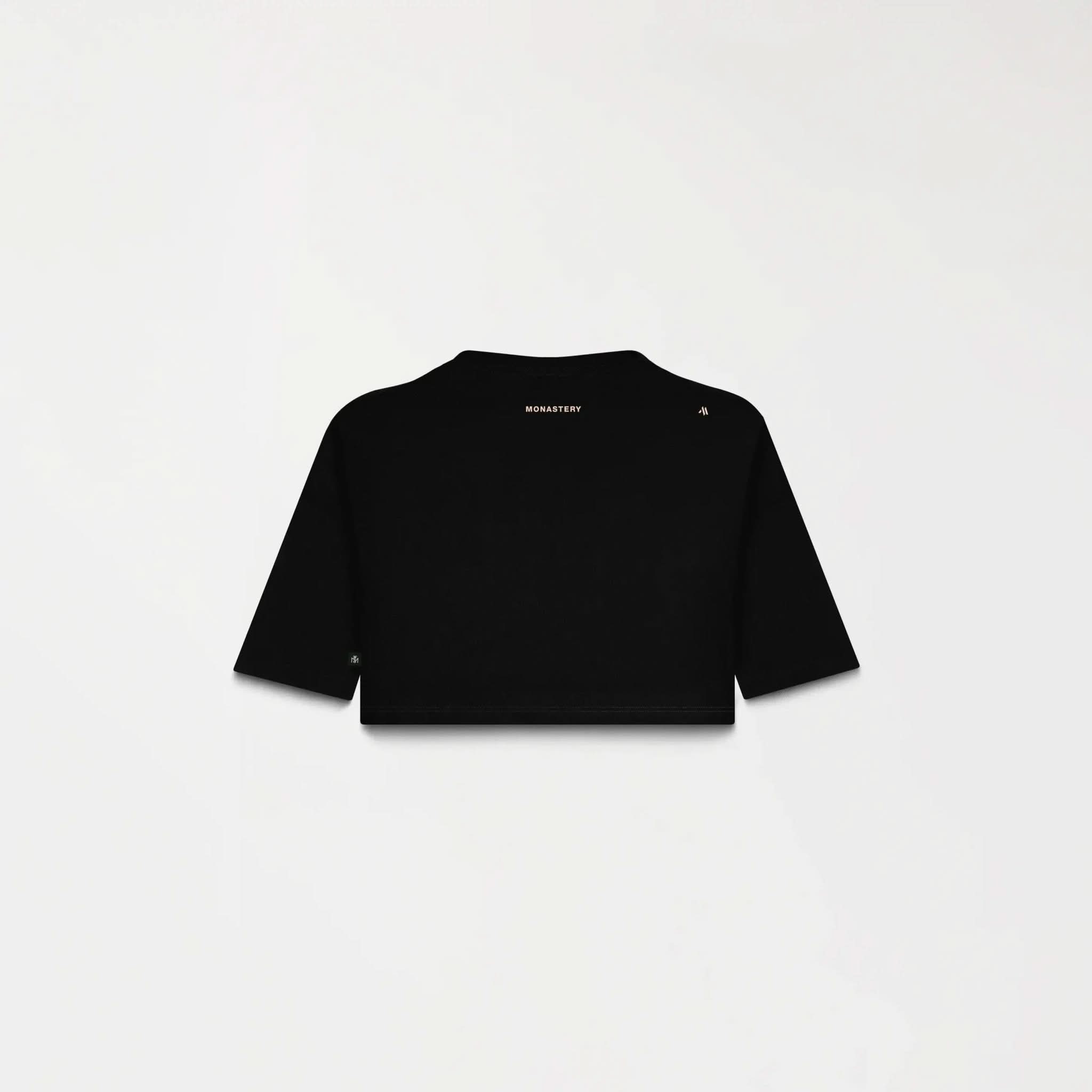 SUMMER CROP TOP WOMEN BLACK - Monastery | Tienda Oficial Colombia