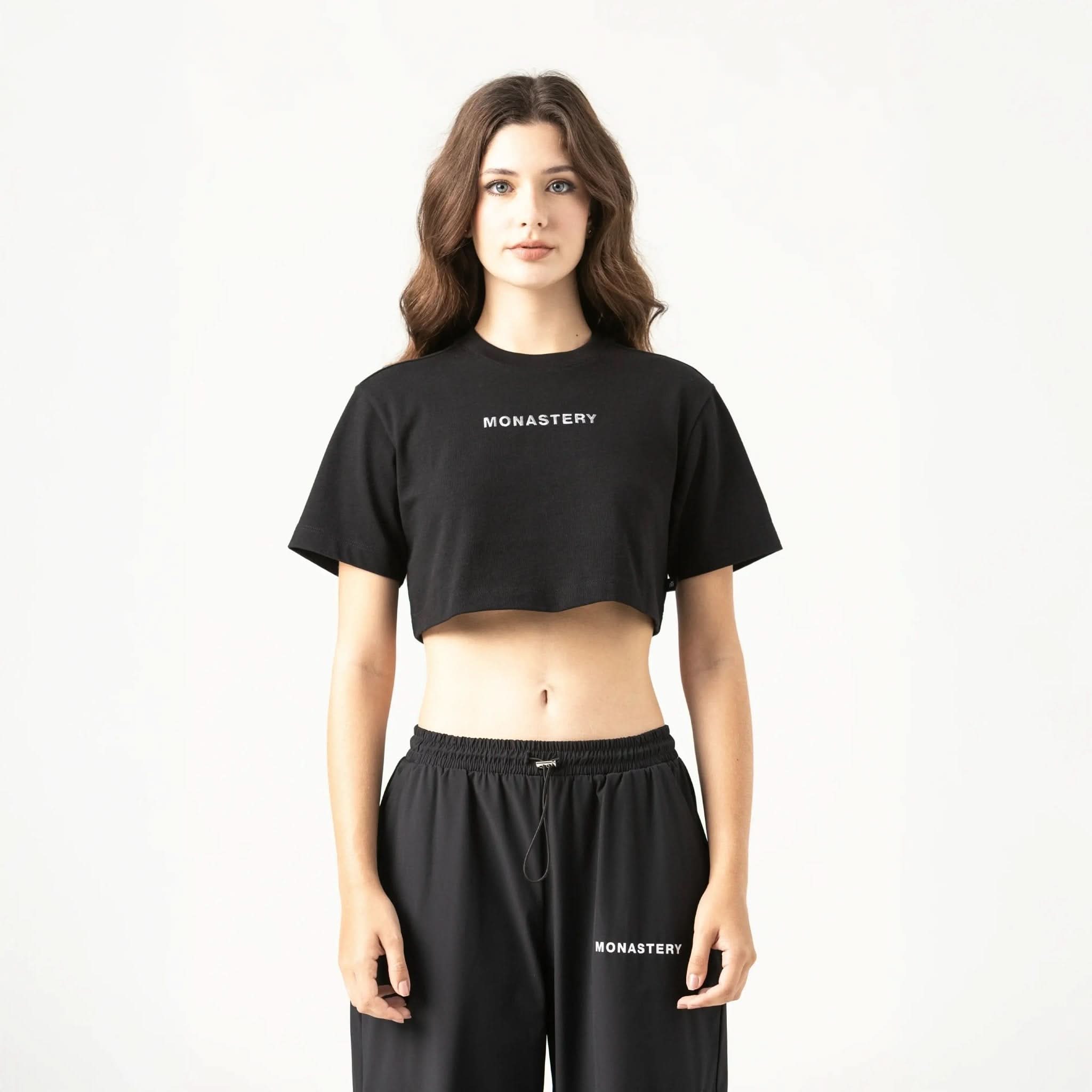SUMMER CROP TOP WOMEN BLACK - Monastery | Tienda Oficial Colombia