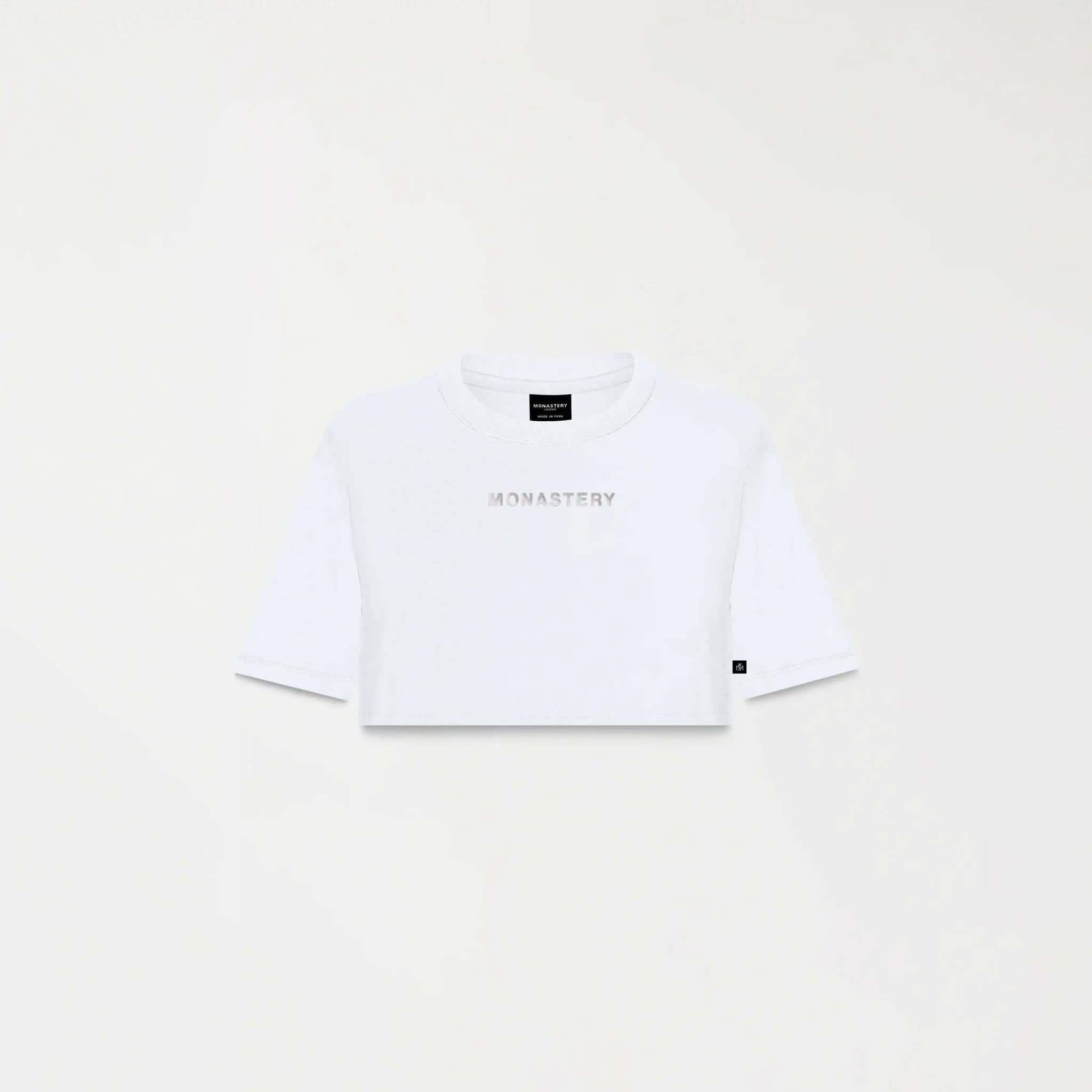 SUMMER CROP TOP WOMEN WHITE - Monastery | Tienda Oficial Colombia