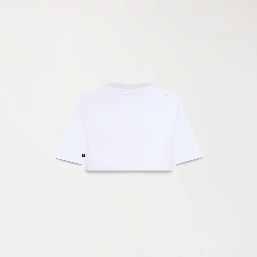 SUNNA CROP TOP WOMEN WHITE - Monastery | Tienda Oficial Colombia
