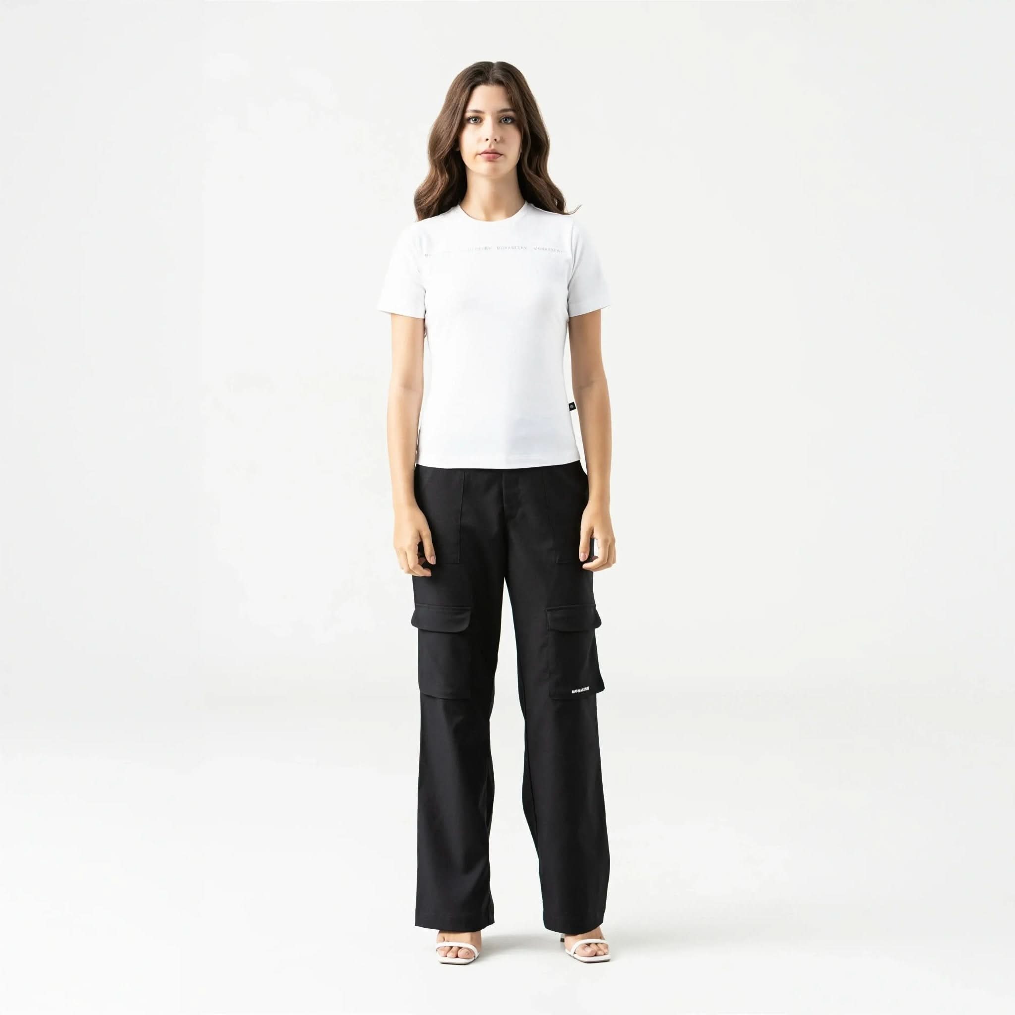 TAINA T - SHIRT WOMEN WHITE - Monastery | Tienda Oficial Colombia