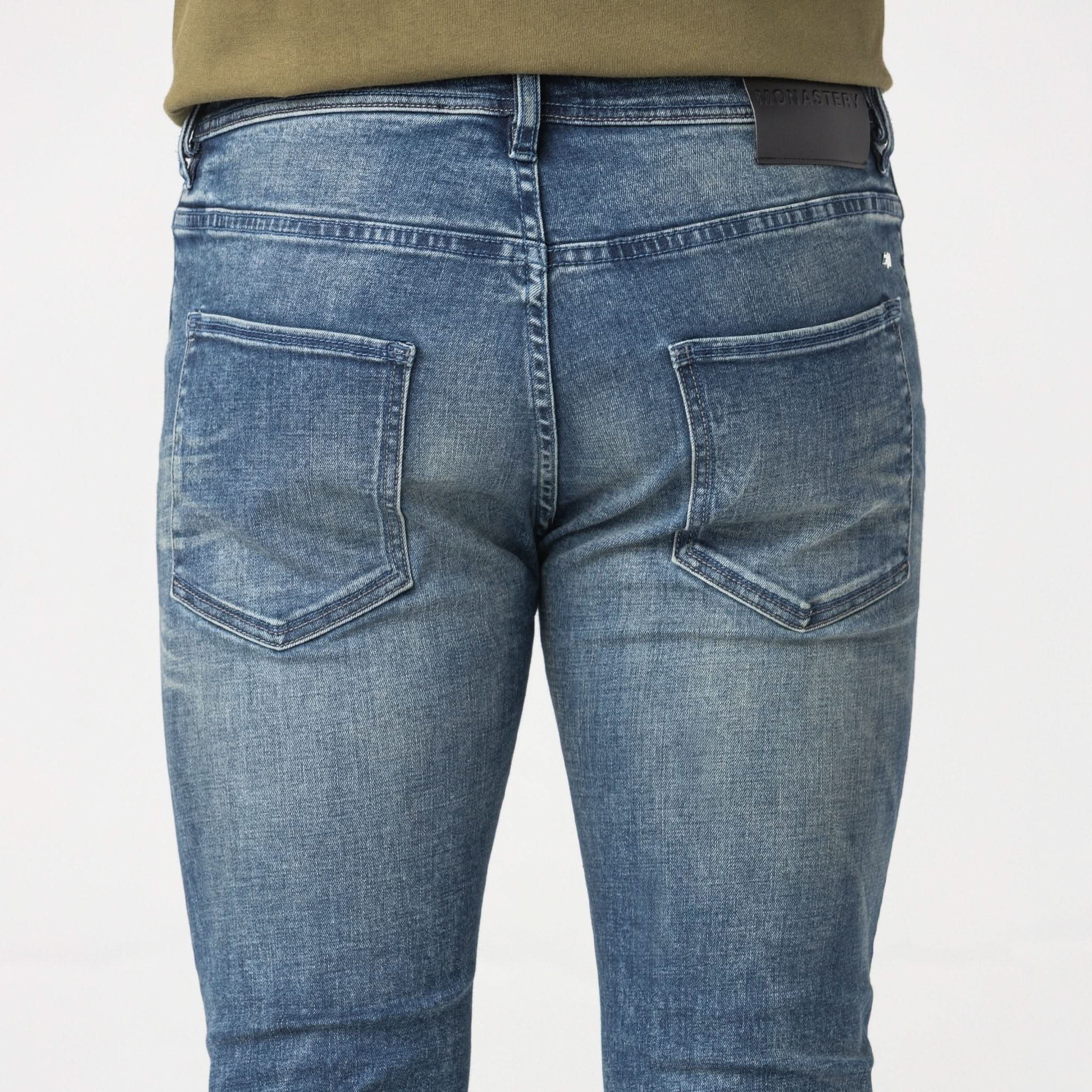 TEKSTEL JEAN MEN BLUE DENIM - Monastery | Tienda Oficial Colombia