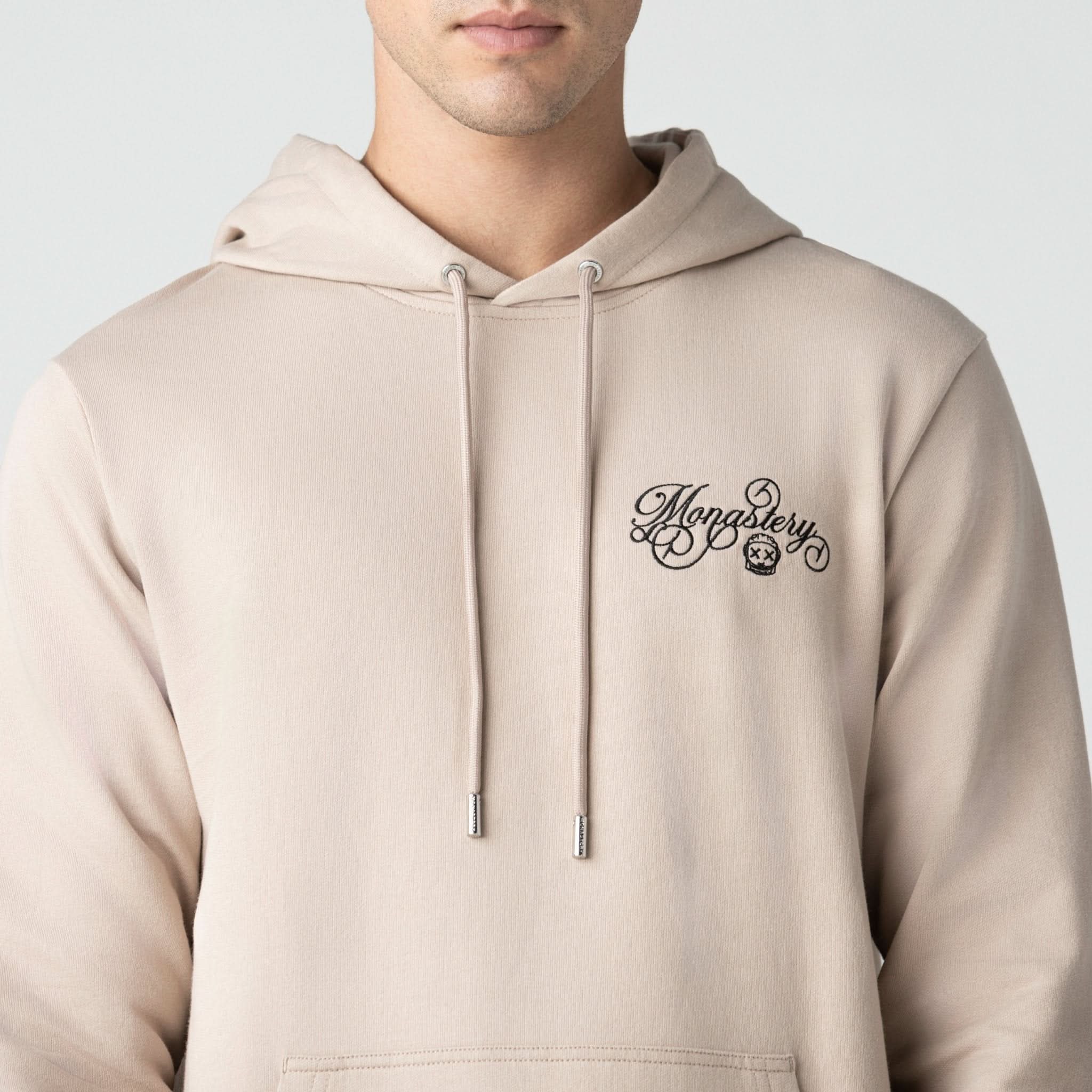 TENEBRA HOODIE MEN SIMPLY TAUPE - Monastery | Tienda Oficial Colombia