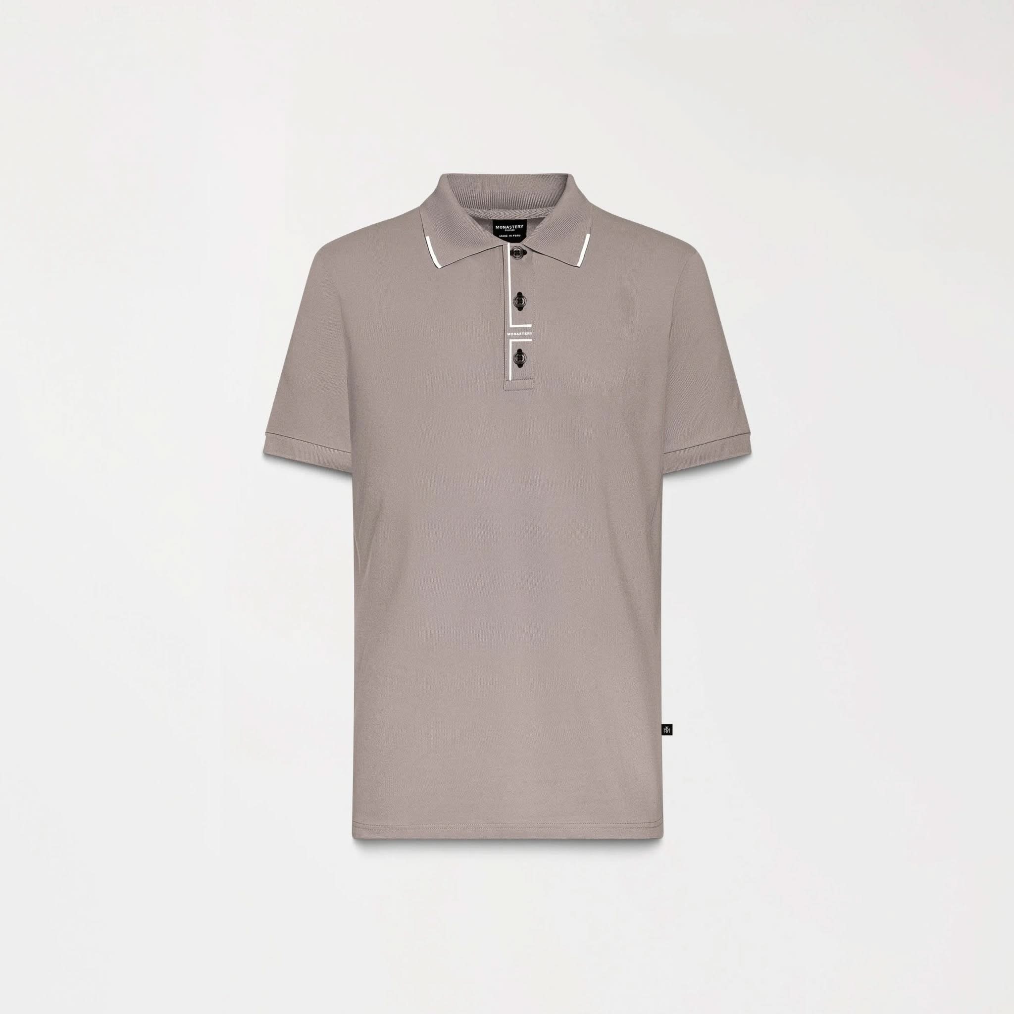 TENNESSEE POLO MEN TAUPE GRAY - Monastery | Tienda Oficial Colombia