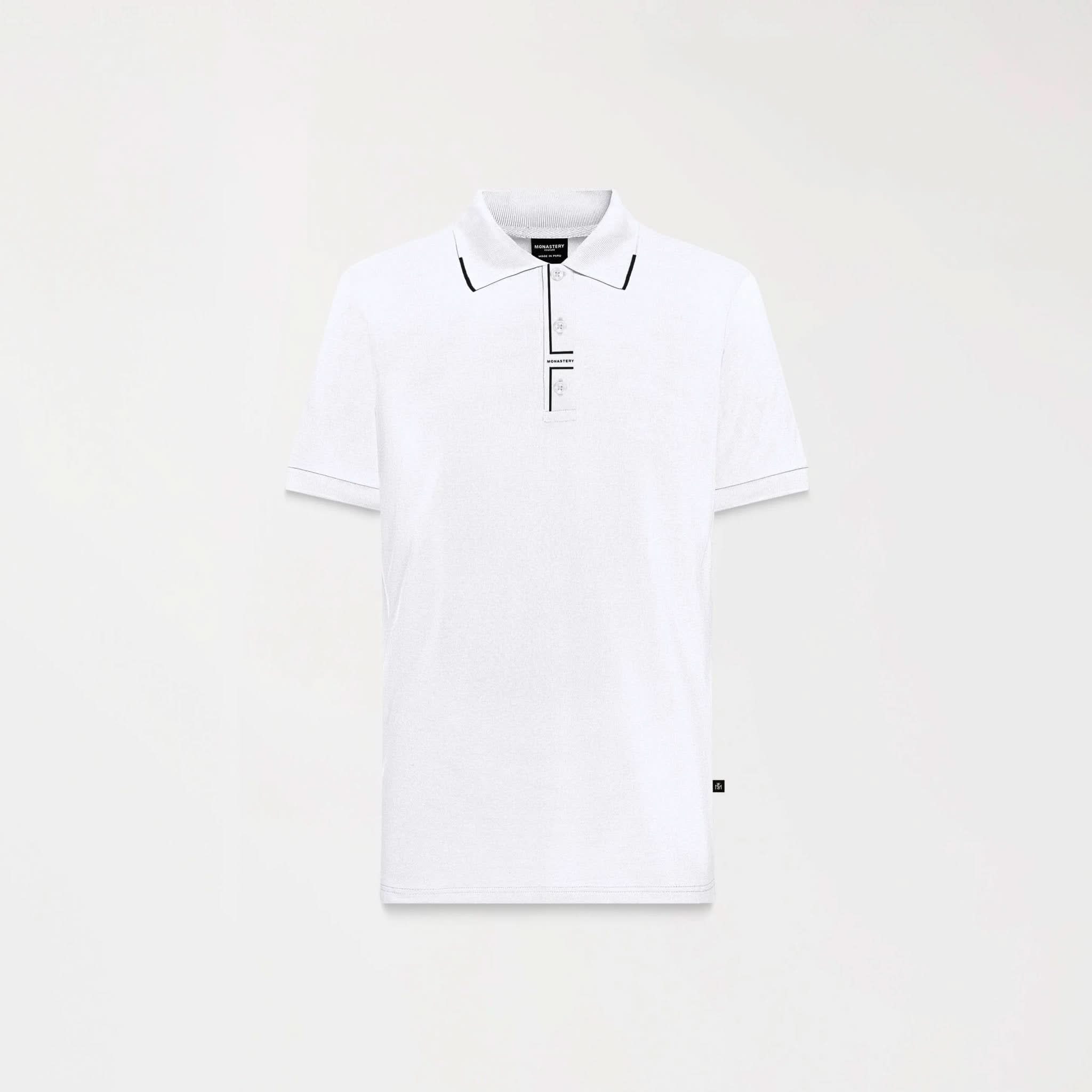 TENNESSEE POLO MEN WHITE - Monastery | Tienda Oficial Colombia