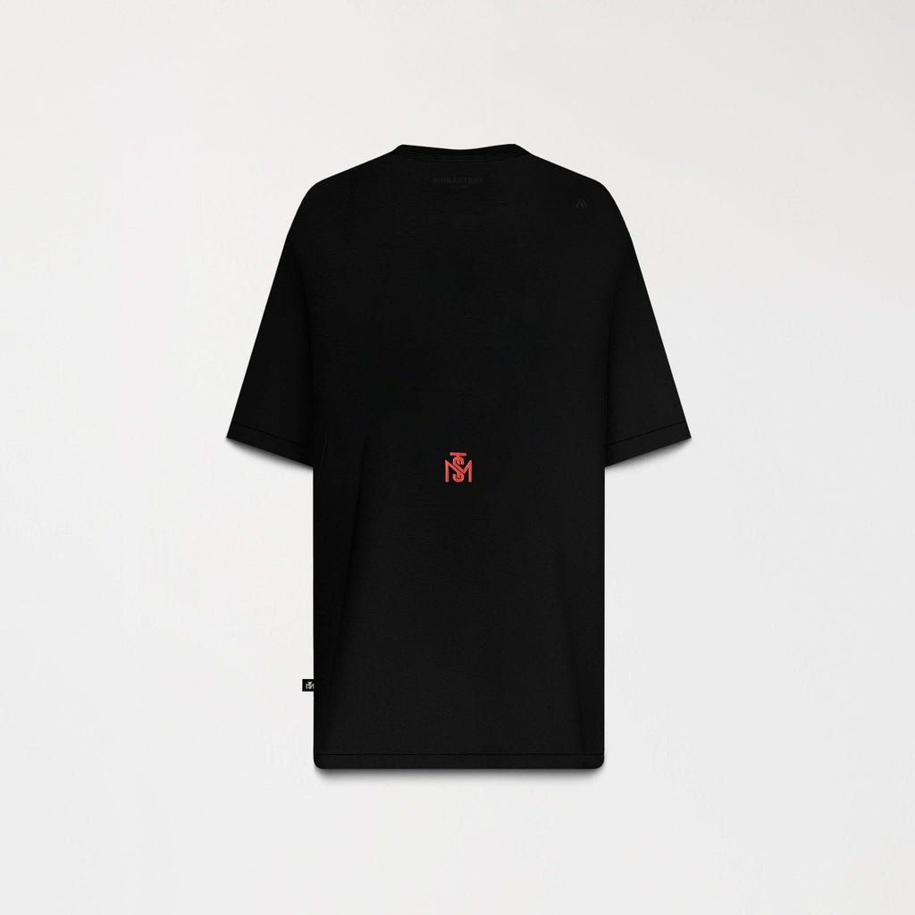 TERRIMONT T - SHIRT OVERSIZED MEN BLACK - Monastery | Tienda Oficial Colombia