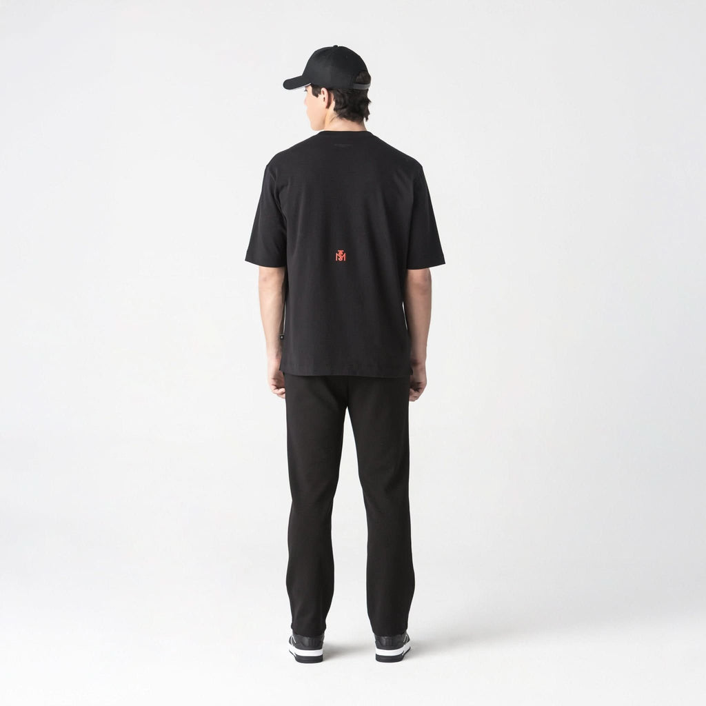 TERRIMONT T - SHIRT OVERSIZED MEN BLACK - Monastery | Tienda Oficial Colombia