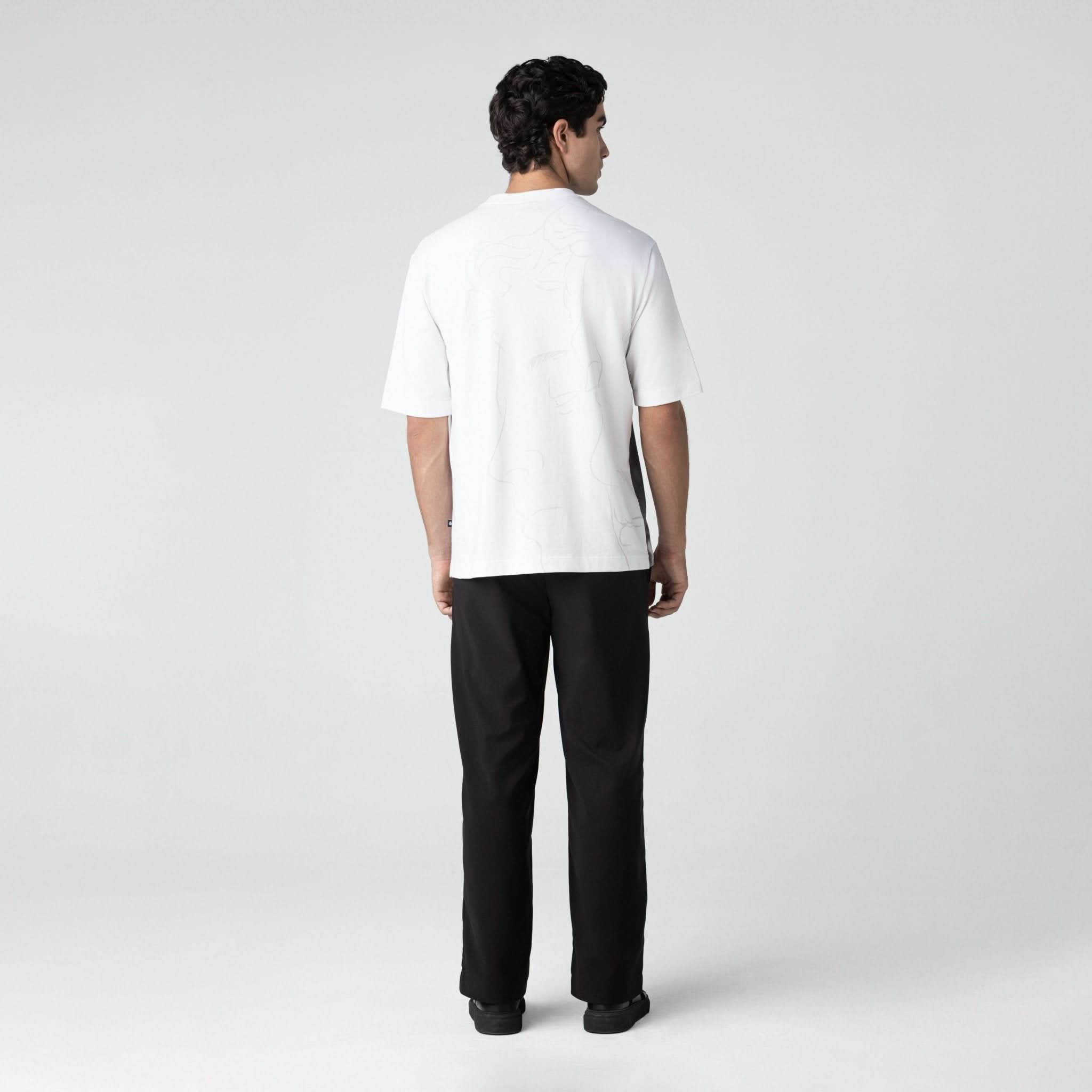 TERSIA T - SHIRT OVERSIZED MEN WHITE - Monastery | Tienda Oficial Colombia