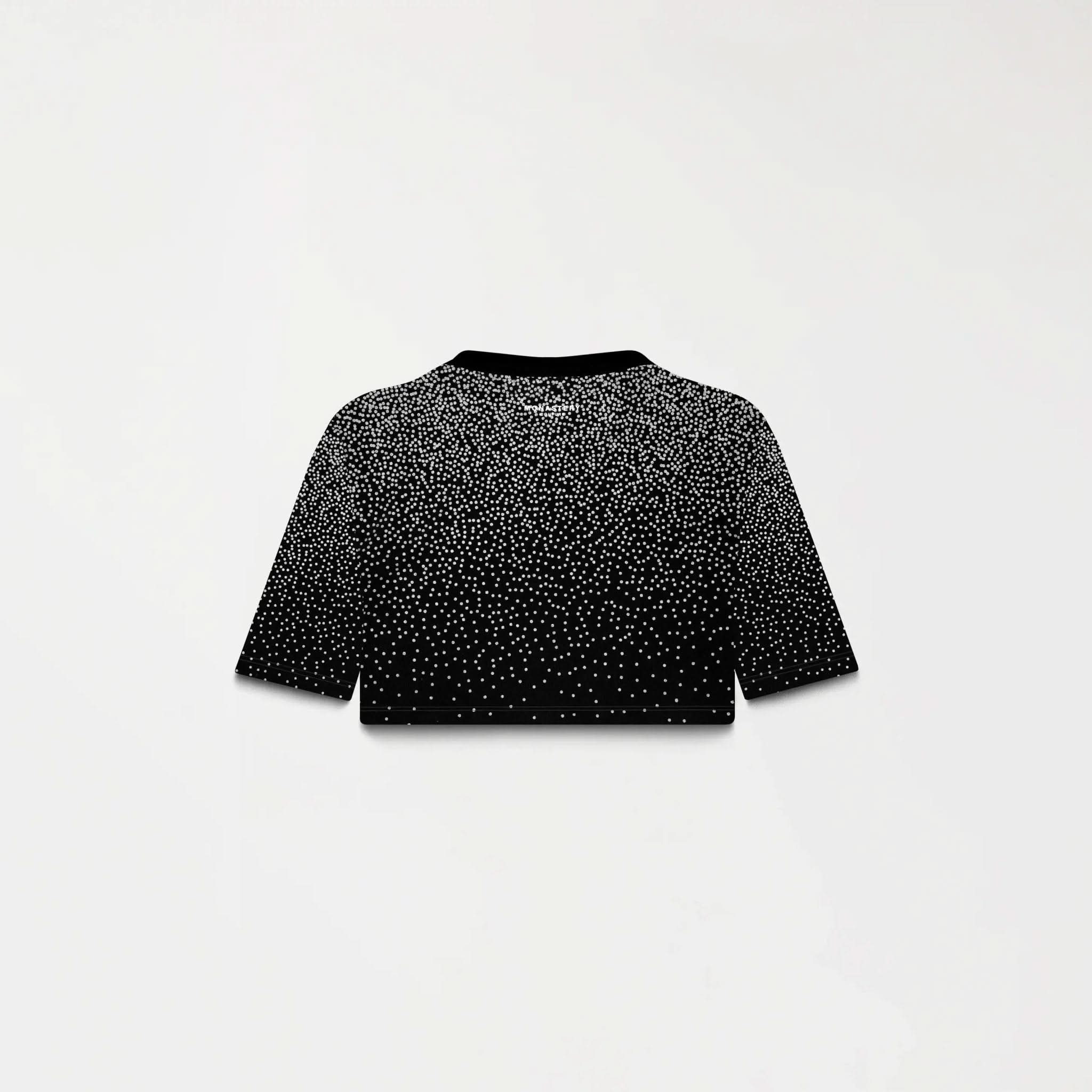 TESSIE CROP TOP WOMEN BLACK - Monastery | Tienda Oficial Colombia