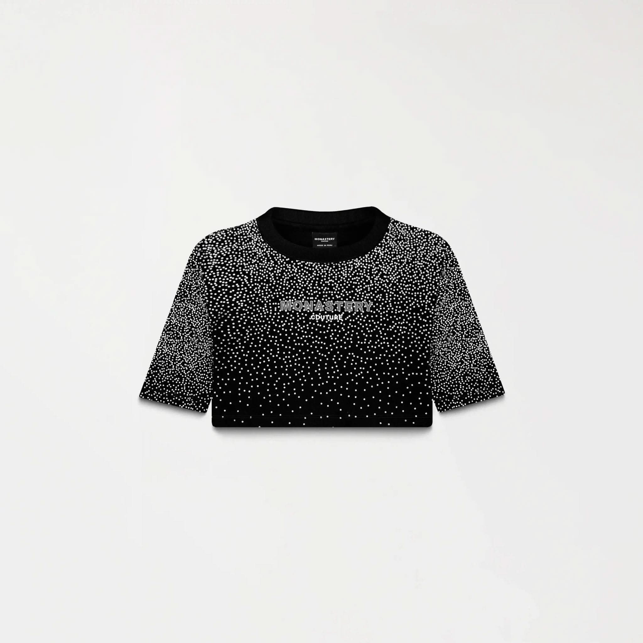 TESSIE CROP TOP WOMEN BLACK - Monastery | Tienda Oficial Colombia