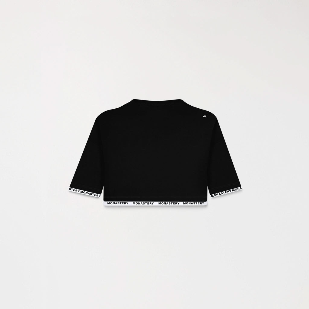 TIZOC CROP TOP WOMEN BLACK - Monastery | Tienda Oficial Colombia