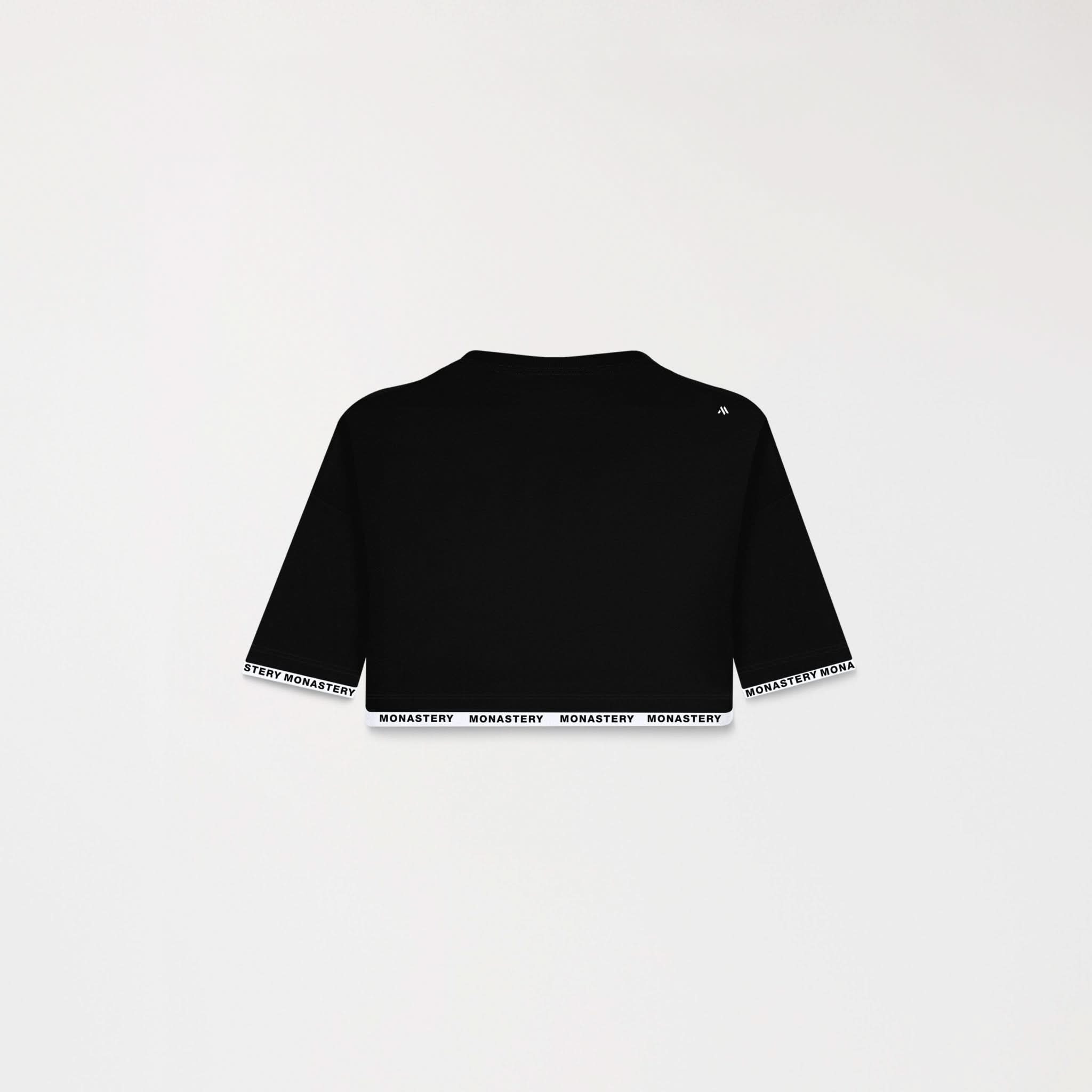 TIZOC CROP TOP WOMEN BLACK - Monastery | Tienda Oficial Colombia
