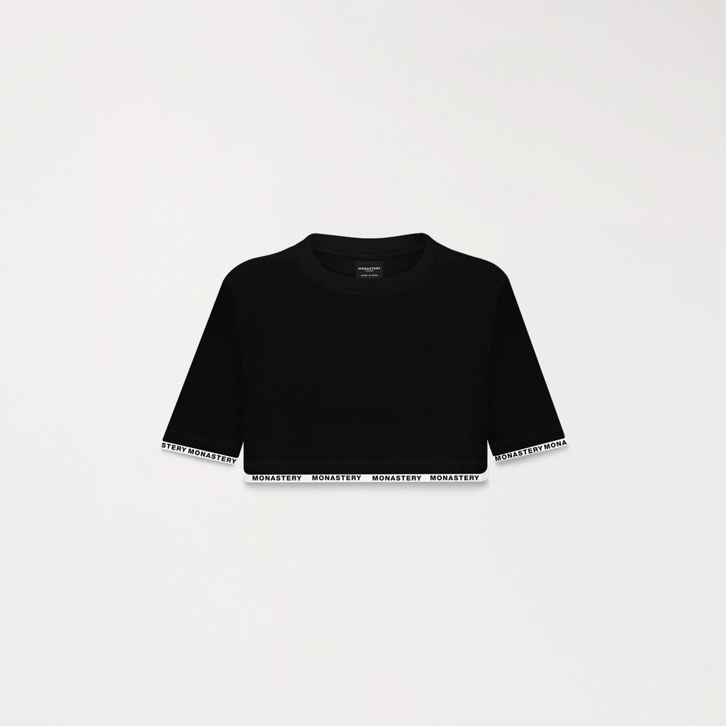 TIZOC CROP TOP WOMEN BLACK - Monastery | Tienda Oficial Colombia