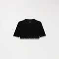 TIZOC CROP TOP WOMEN BLACK - Monastery | Tienda Oficial Colombia