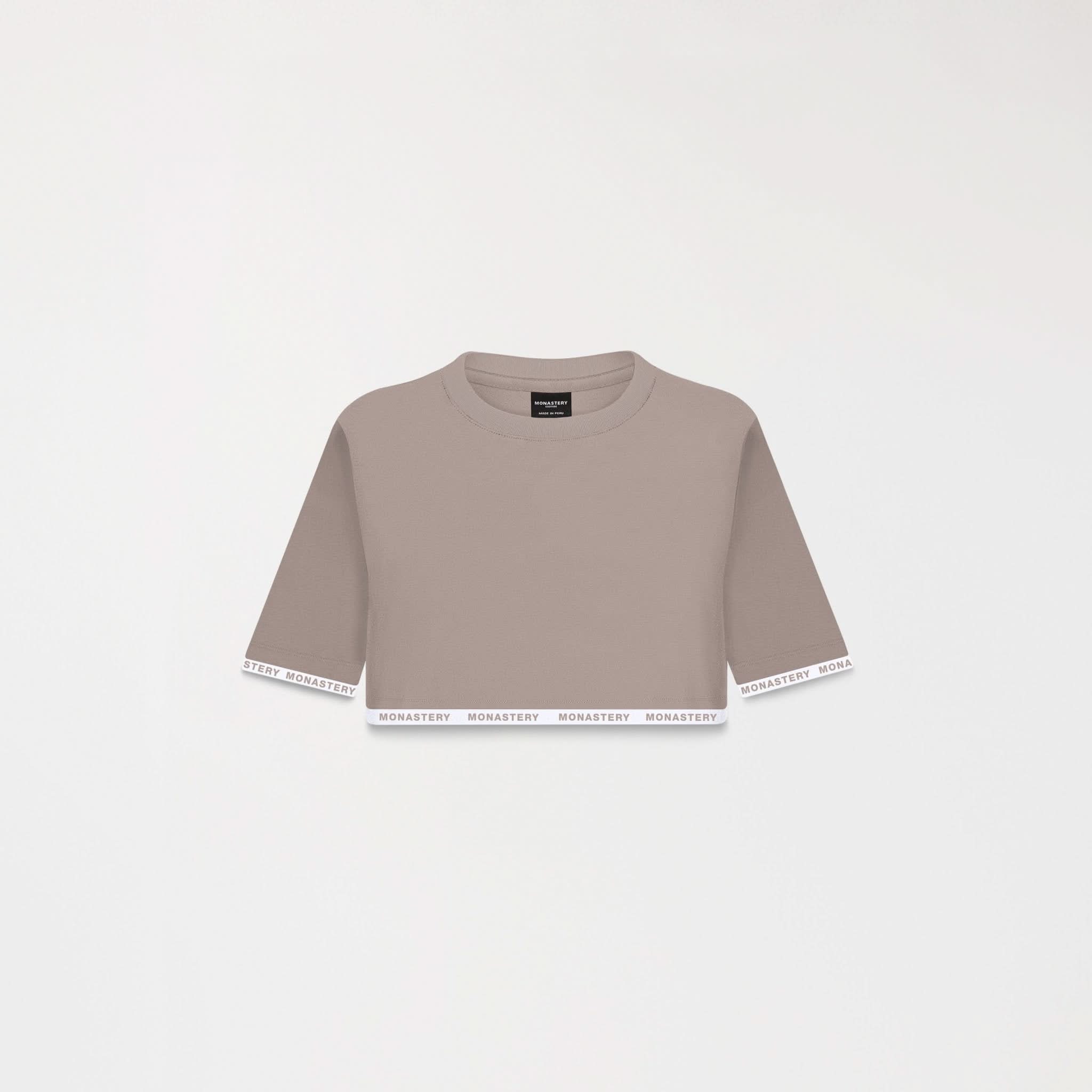 TIZOC CROP TOP WOMEN SIMPLY TAUPE - Monastery | Tienda Oficial Colombia