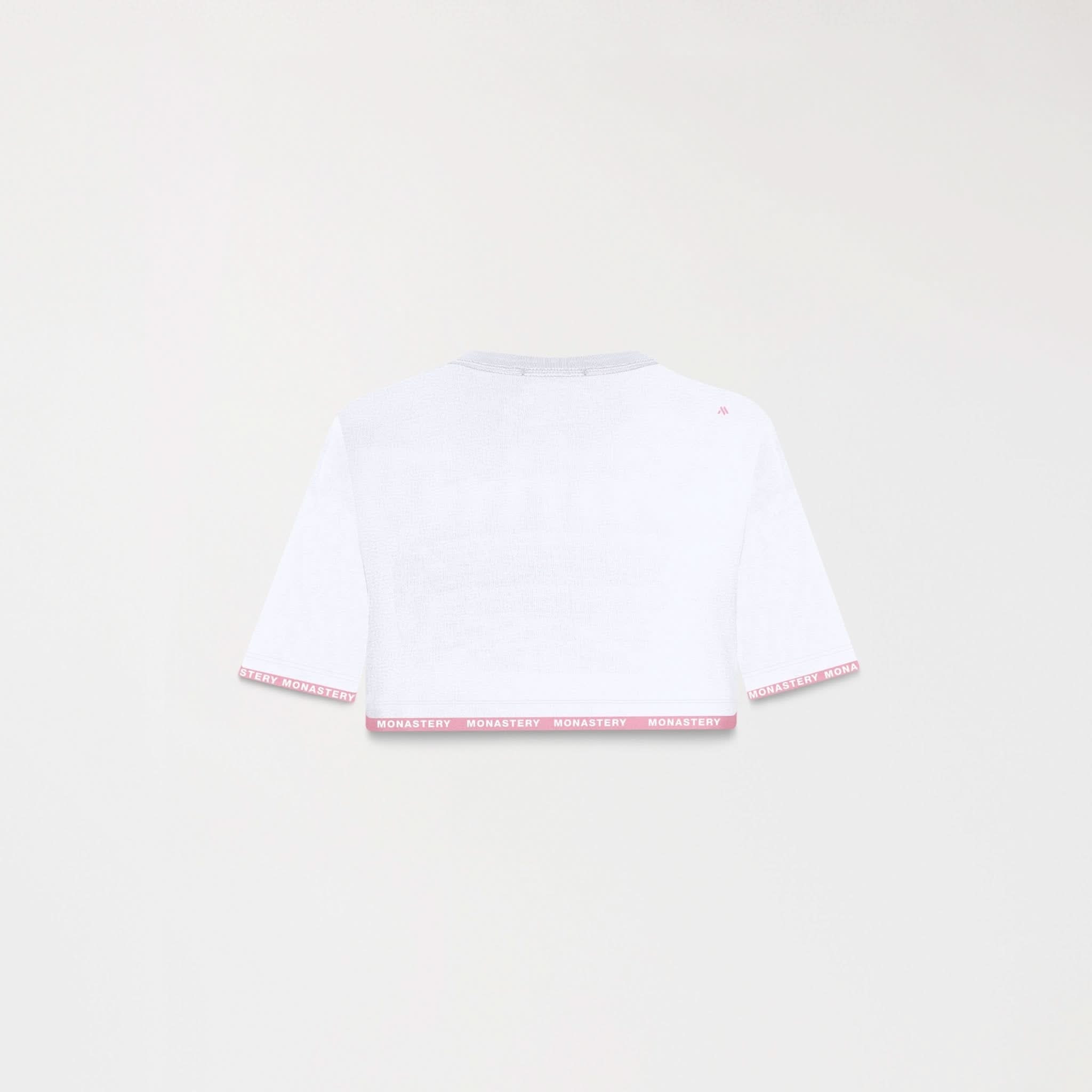 TIZOC CROP TOP WOMEN WHITE - Monastery | Tienda Oficial Colombia