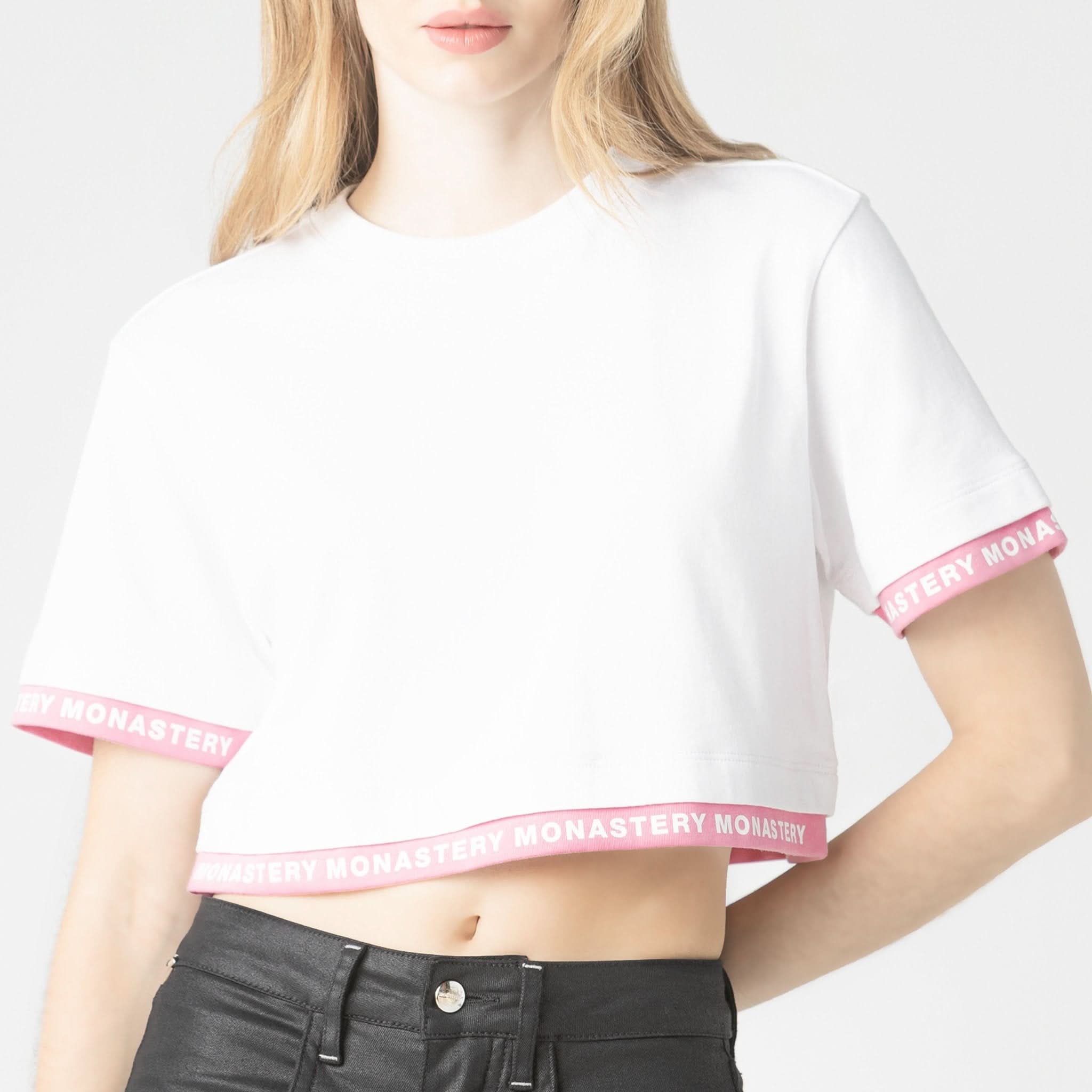 TIZOC CROP TOP WOMEN WHITE - Monastery | Tienda Oficial Colombia