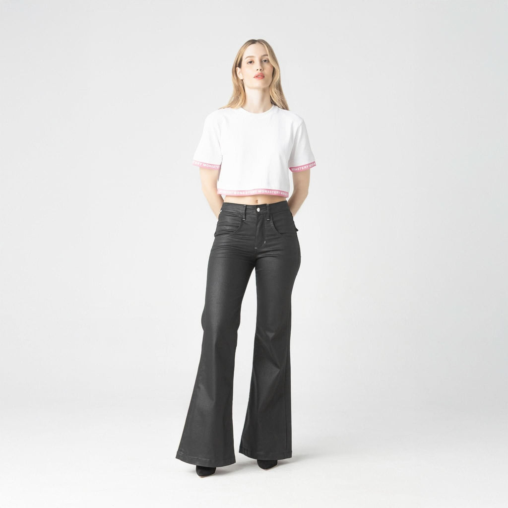 TIZOC CROP TOP WOMEN WHITE - Monastery | Tienda Oficial Colombia