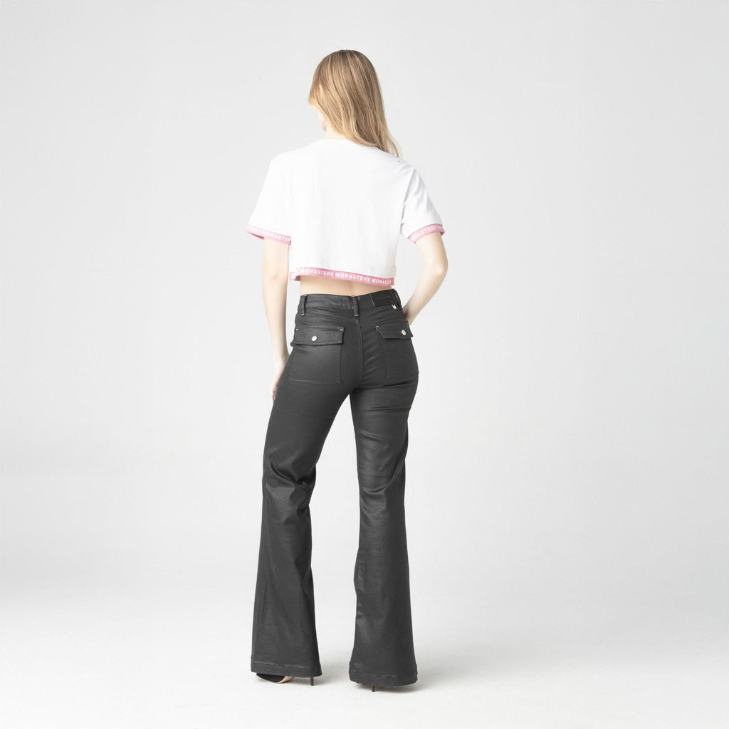 TIZOC CROP TOP WOMEN WHITE - Monastery | Tienda Oficial Colombia