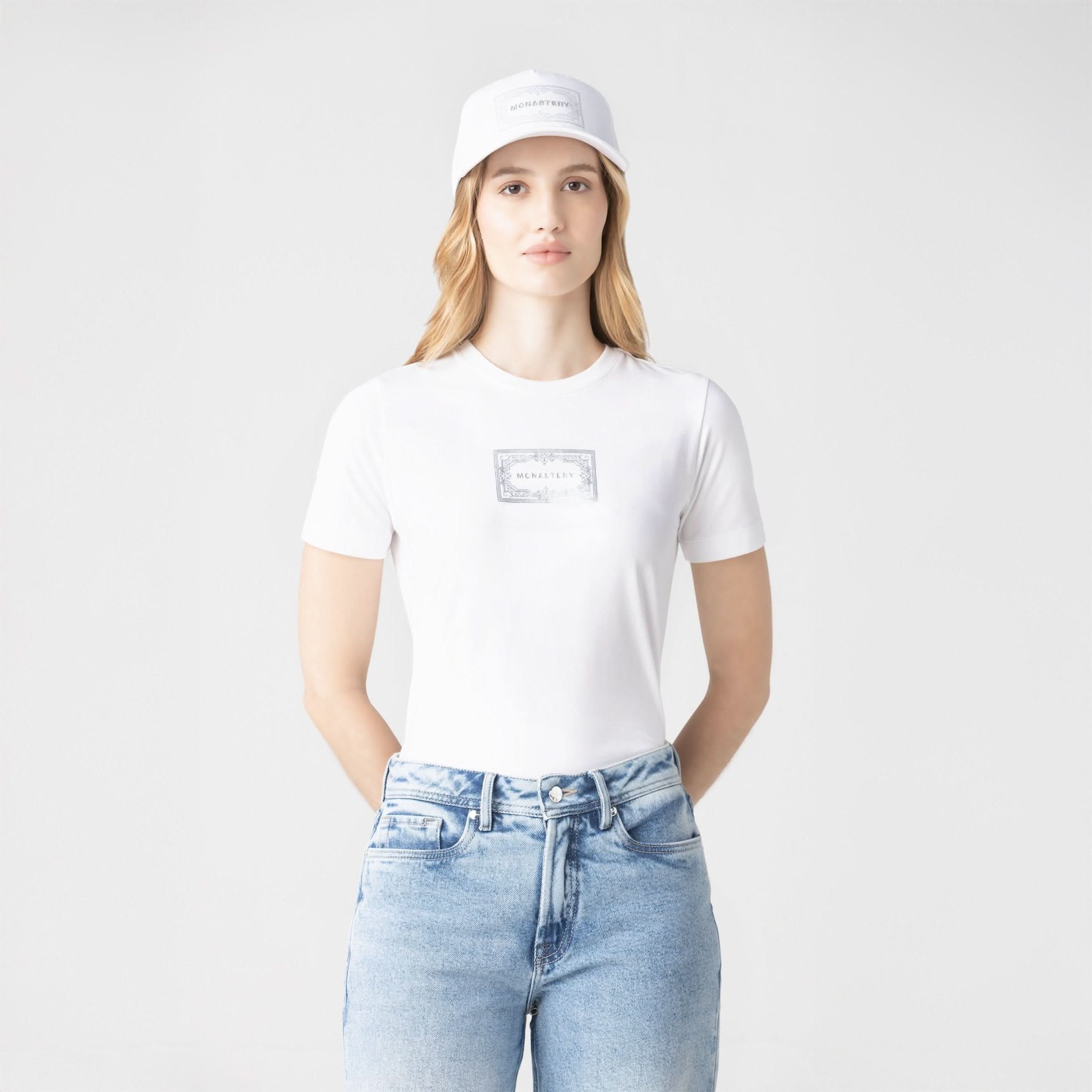 TOGO T - SHIRT WOMEN WHITE - Monastery | Tienda Oficial Colombia