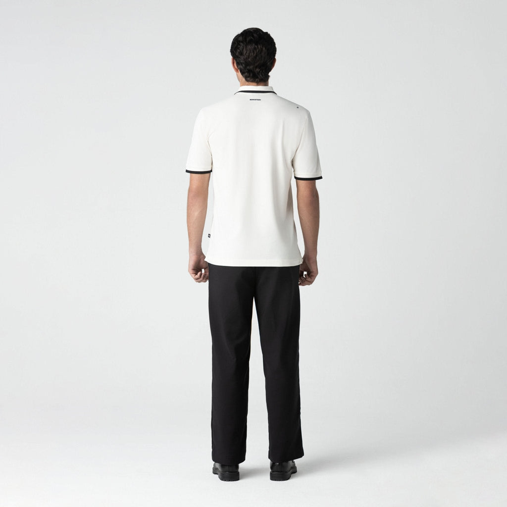 TRIUMPHUS POLO MEN EGRET - Monastery | Tienda Oficial Colombia