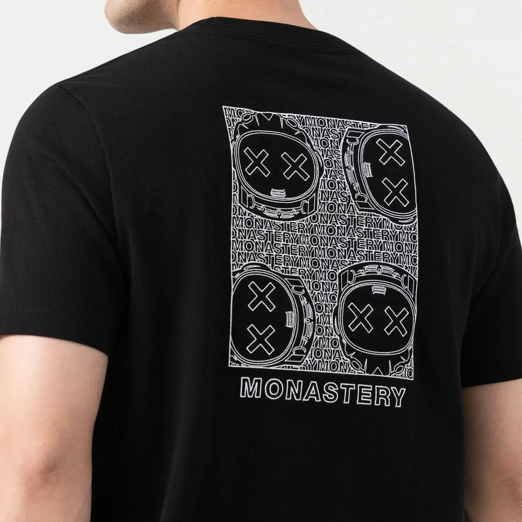 TROYA T - SHIRT MEN BLACK - Monastery | Tienda Oficial Colombia