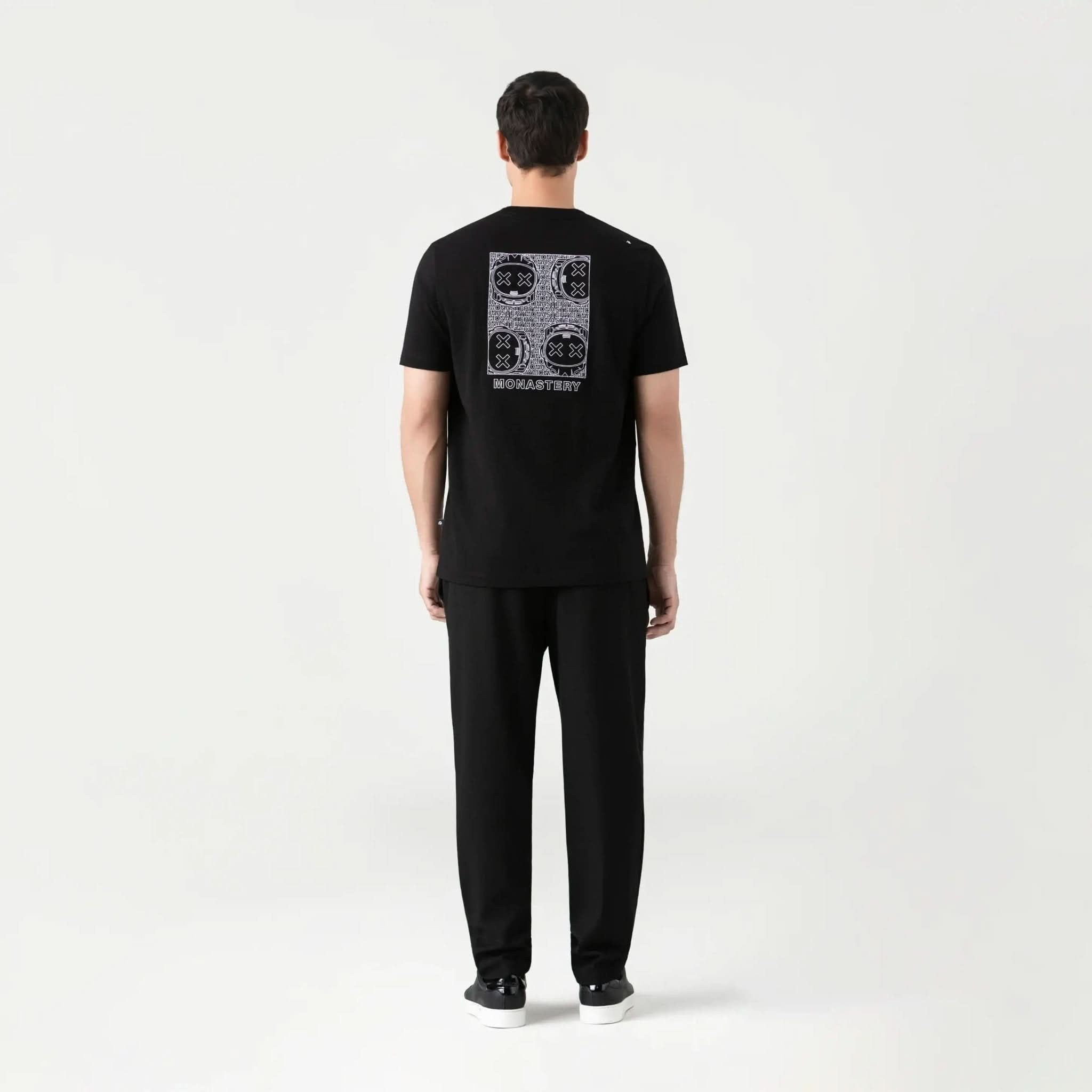 TROYA T - SHIRT MEN BLACK - Monastery | Tienda Oficial Colombia