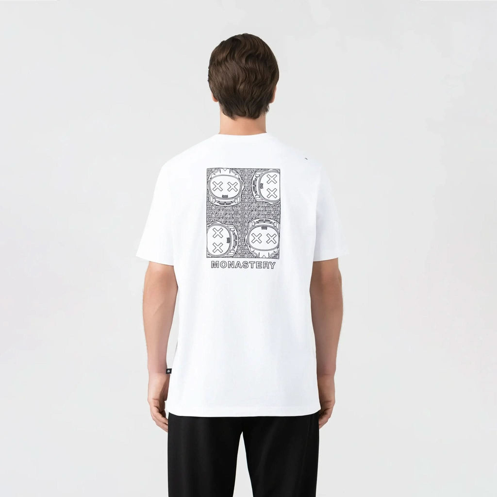 TROYA T - SHIRT MEN WHITE - Monastery | Tienda Oficial Colombia