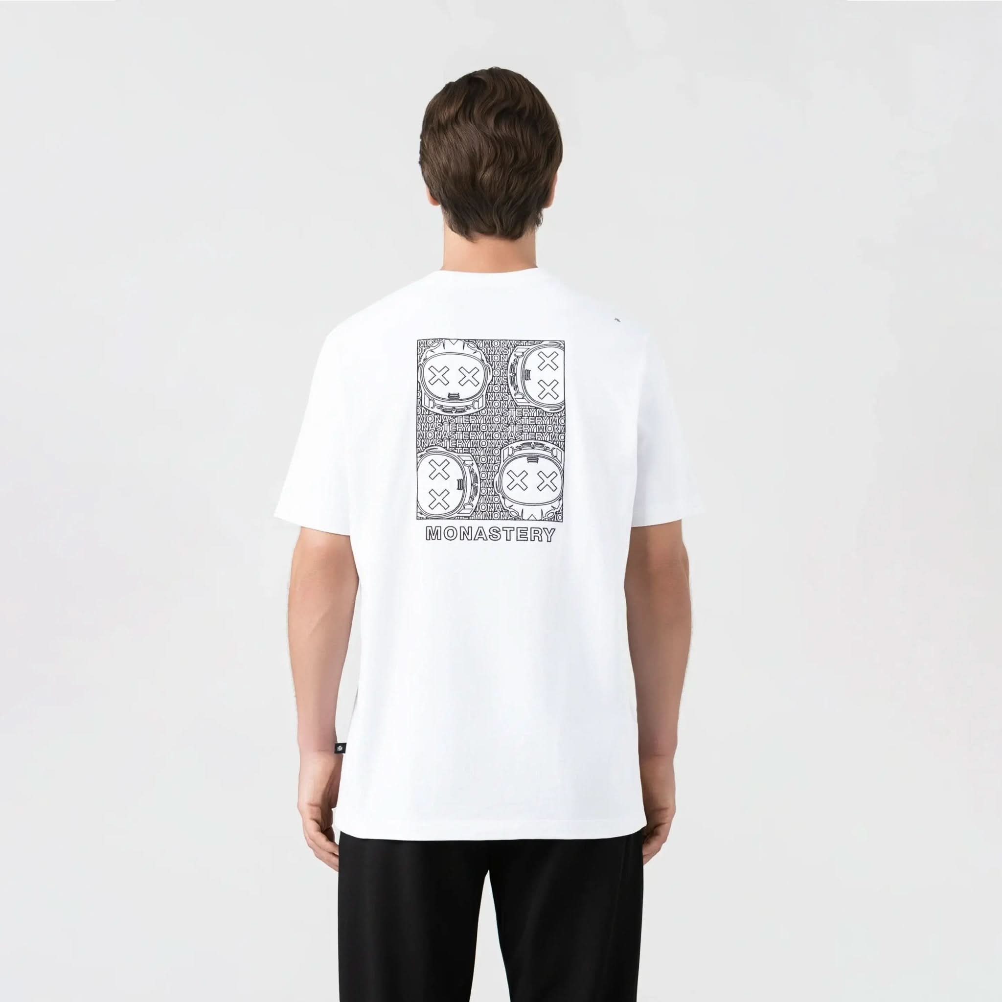 TROYA T - SHIRT MEN WHITE - Monastery | Tienda Oficial Colombia