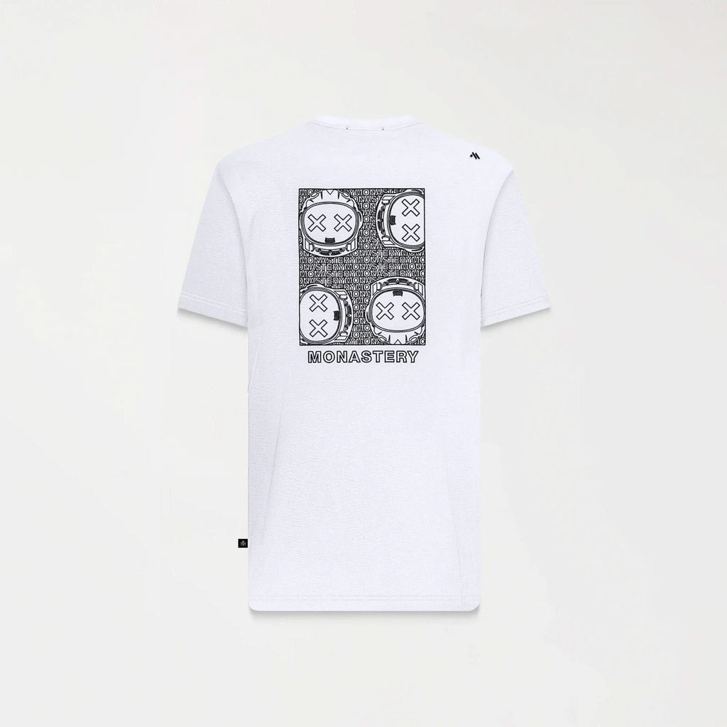TROYA T - SHIRT MEN WHITE - Monastery | Tienda Oficial Colombia