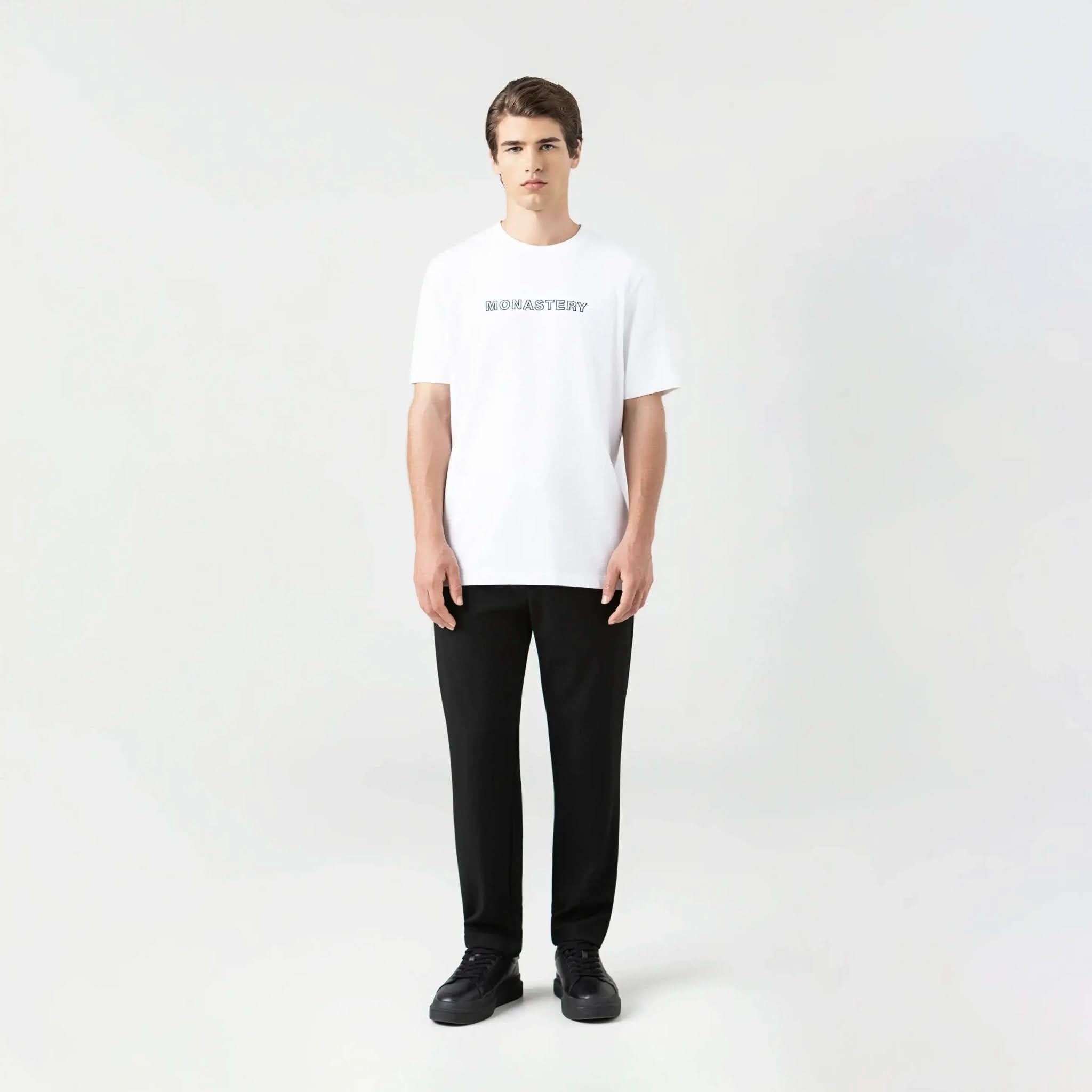 TROYA T - SHIRT MEN WHITE - Monastery | Tienda Oficial Colombia